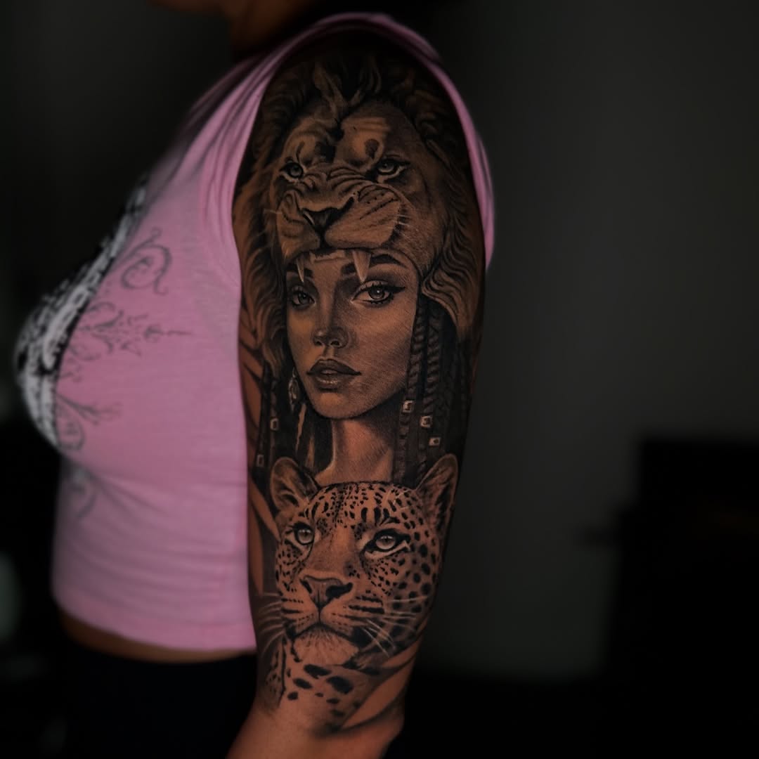 Tattoo by @jr_nunez — realism, black_and_grey