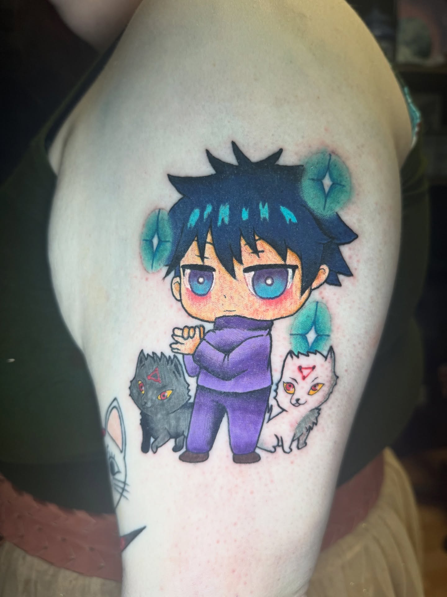 Tattoo by @benmckeetattoo — anime