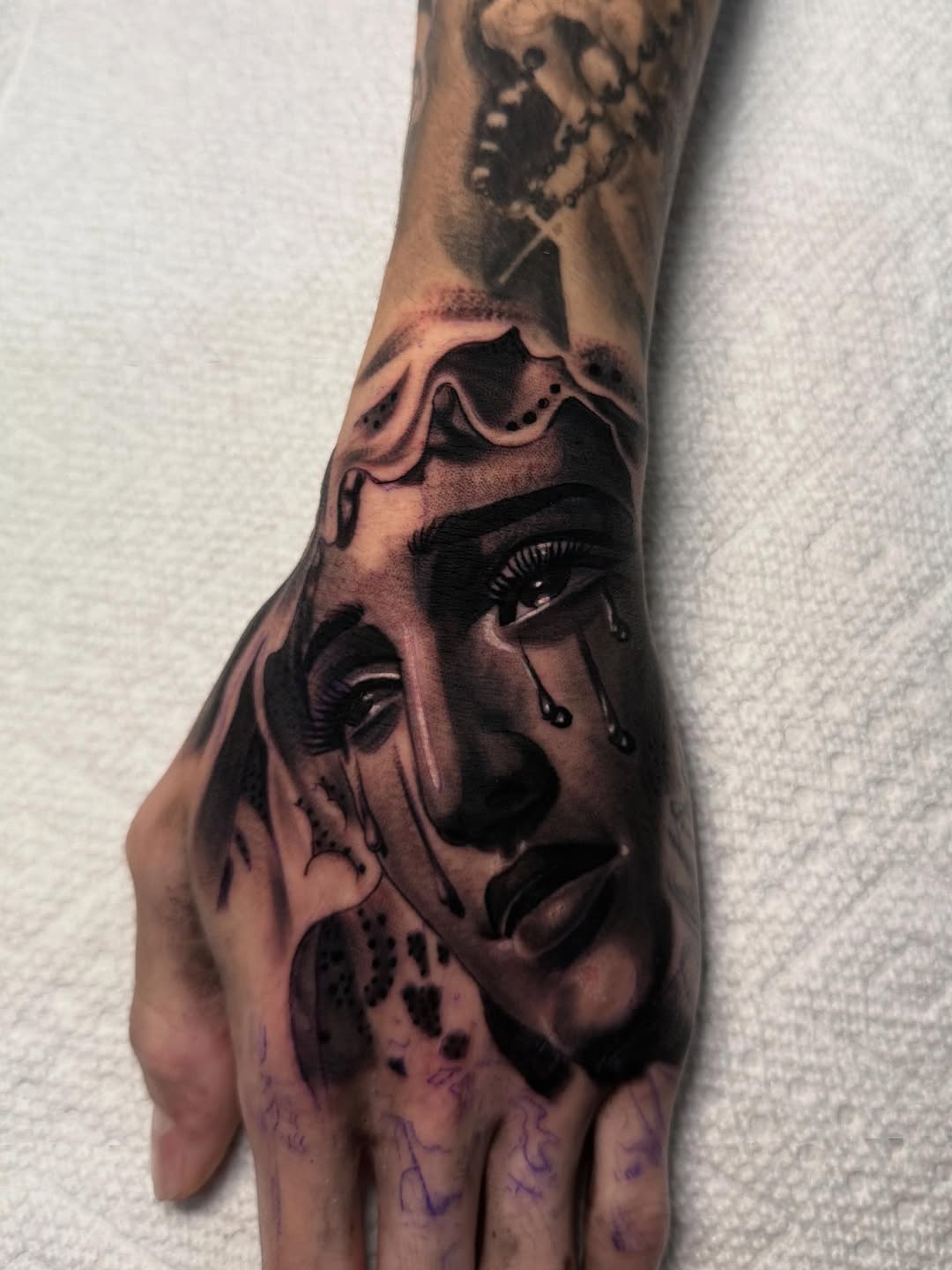 Tattoo by @tattoo_isaac562 — realism, black_and_grey