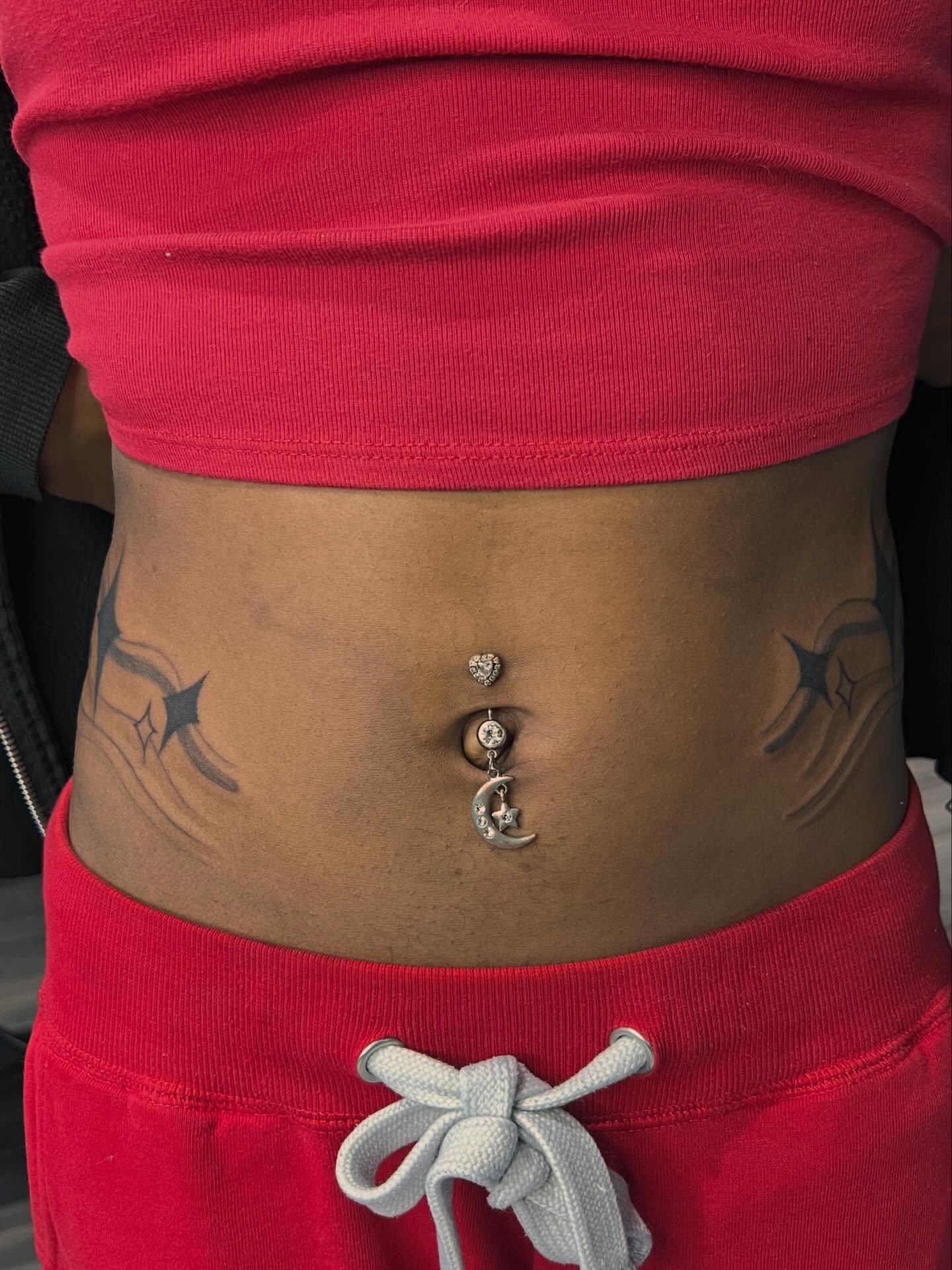 Nautical theme black and grey tattoo on the torso by Haiiitattoo