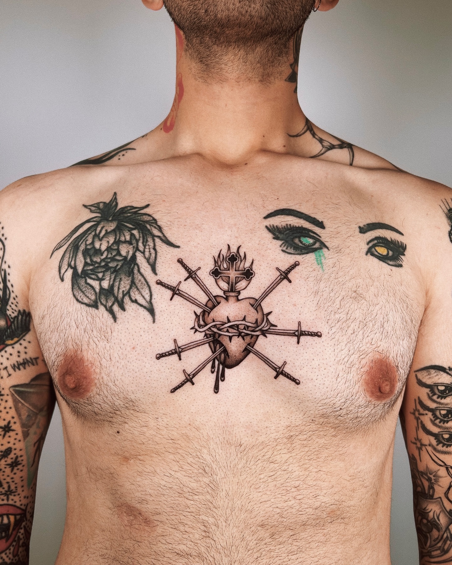 Tattoo by @ibuylemurs — black_and_grey