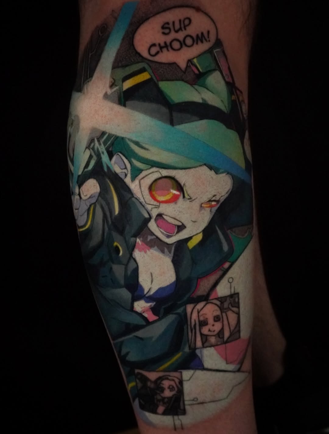 Tattoo by @bingtattoos — anime