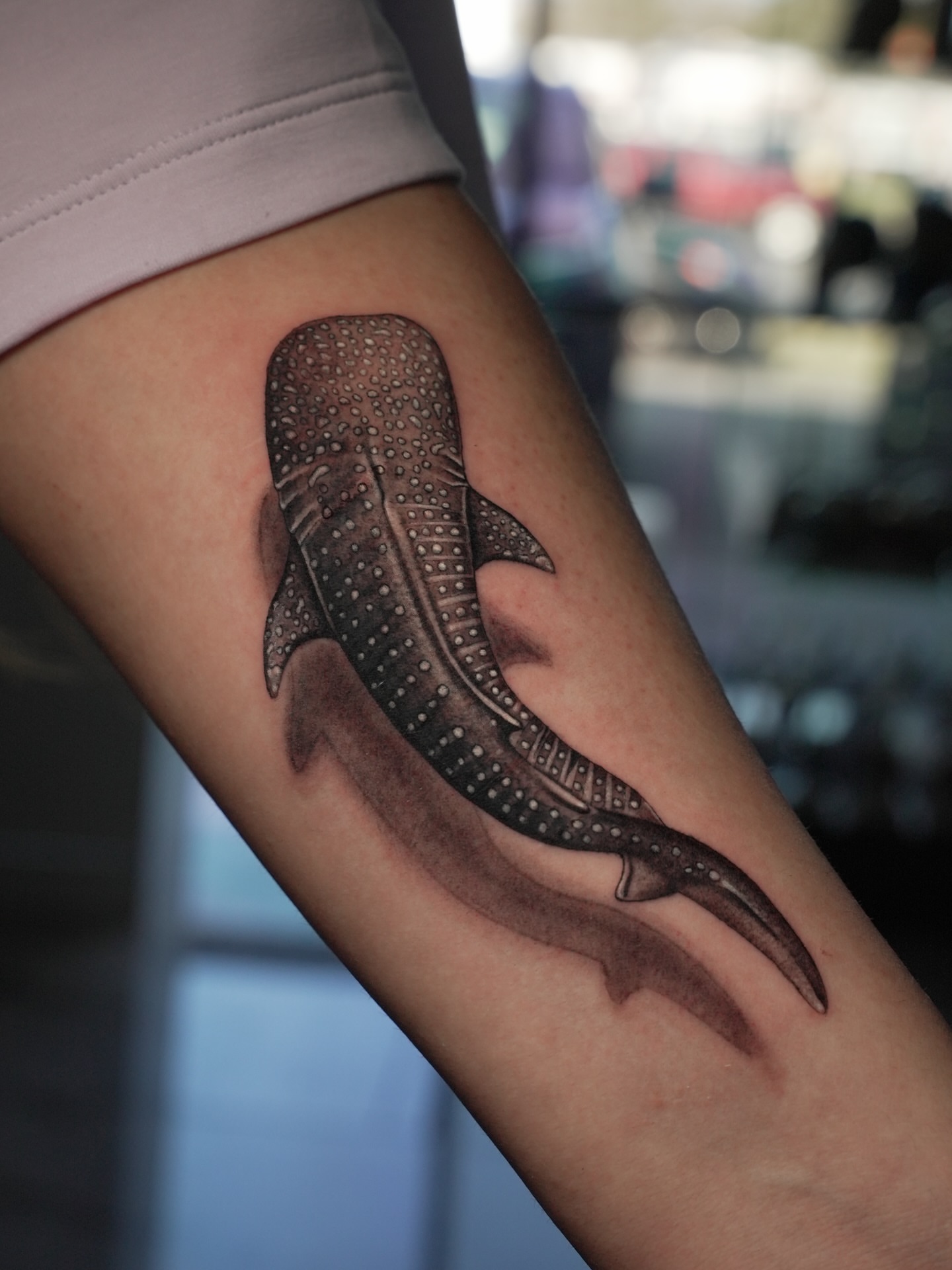 Tattoo by @antutattu — dotwork
