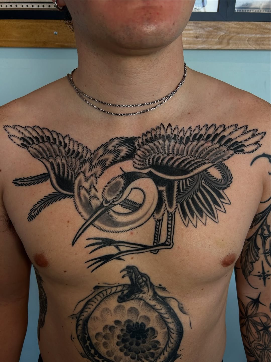 Tattoo by @lillykatetattoos — black_and_grey, japanese_irezumi