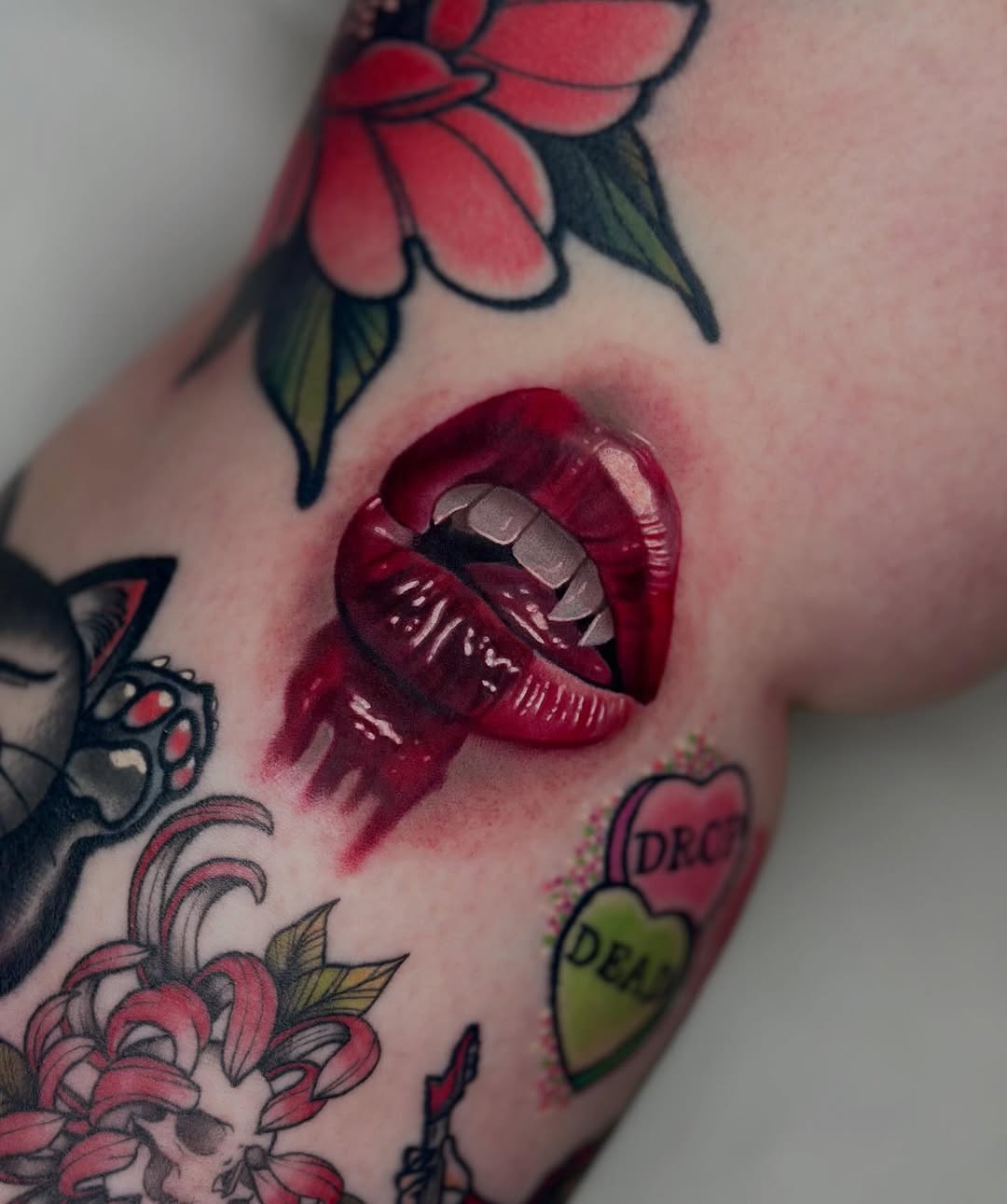 Tattoo by @katiektattoos — realism, black_and_grey