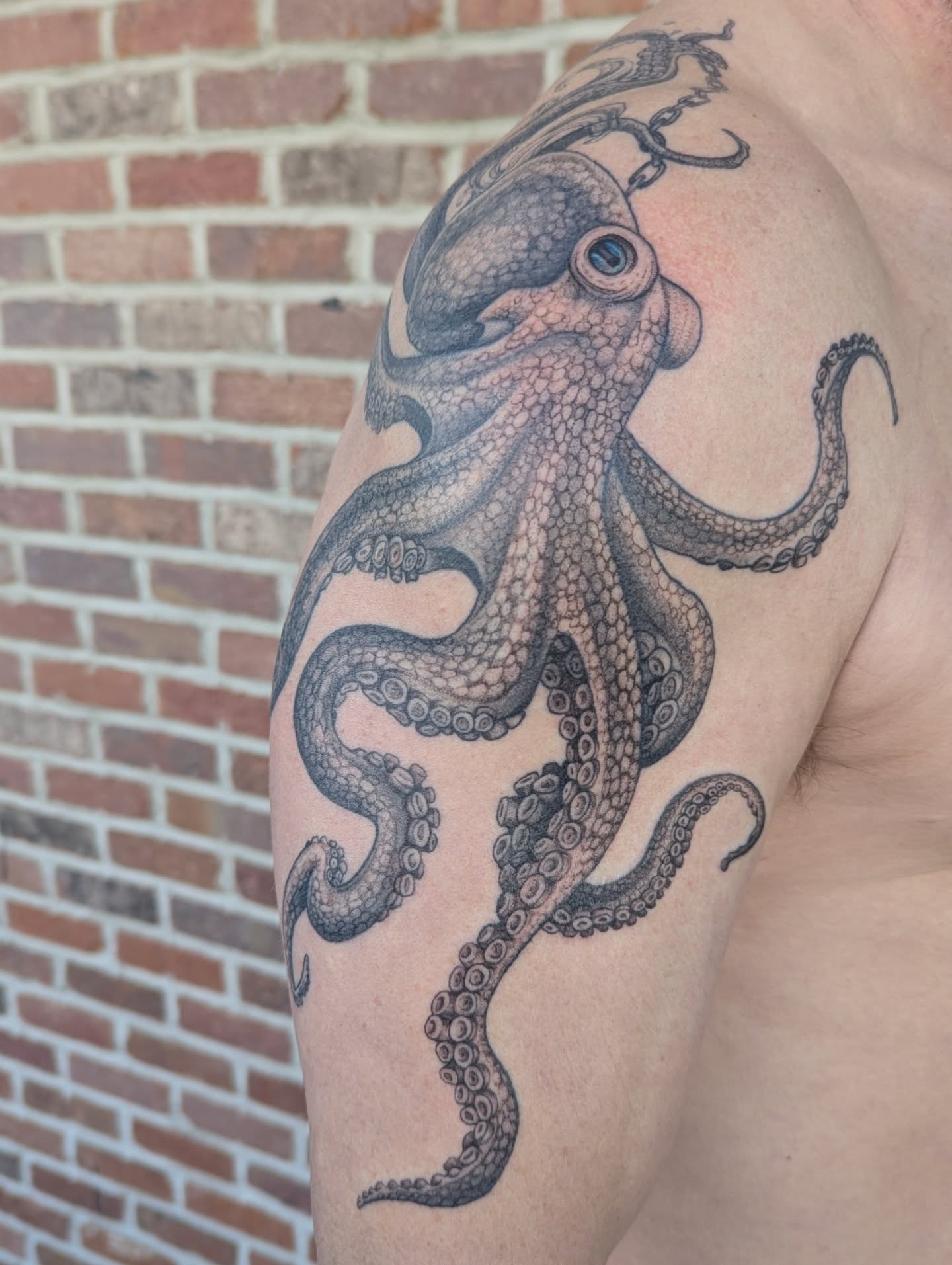 Tattoo by @colormemegantattoos โ black_and_grey