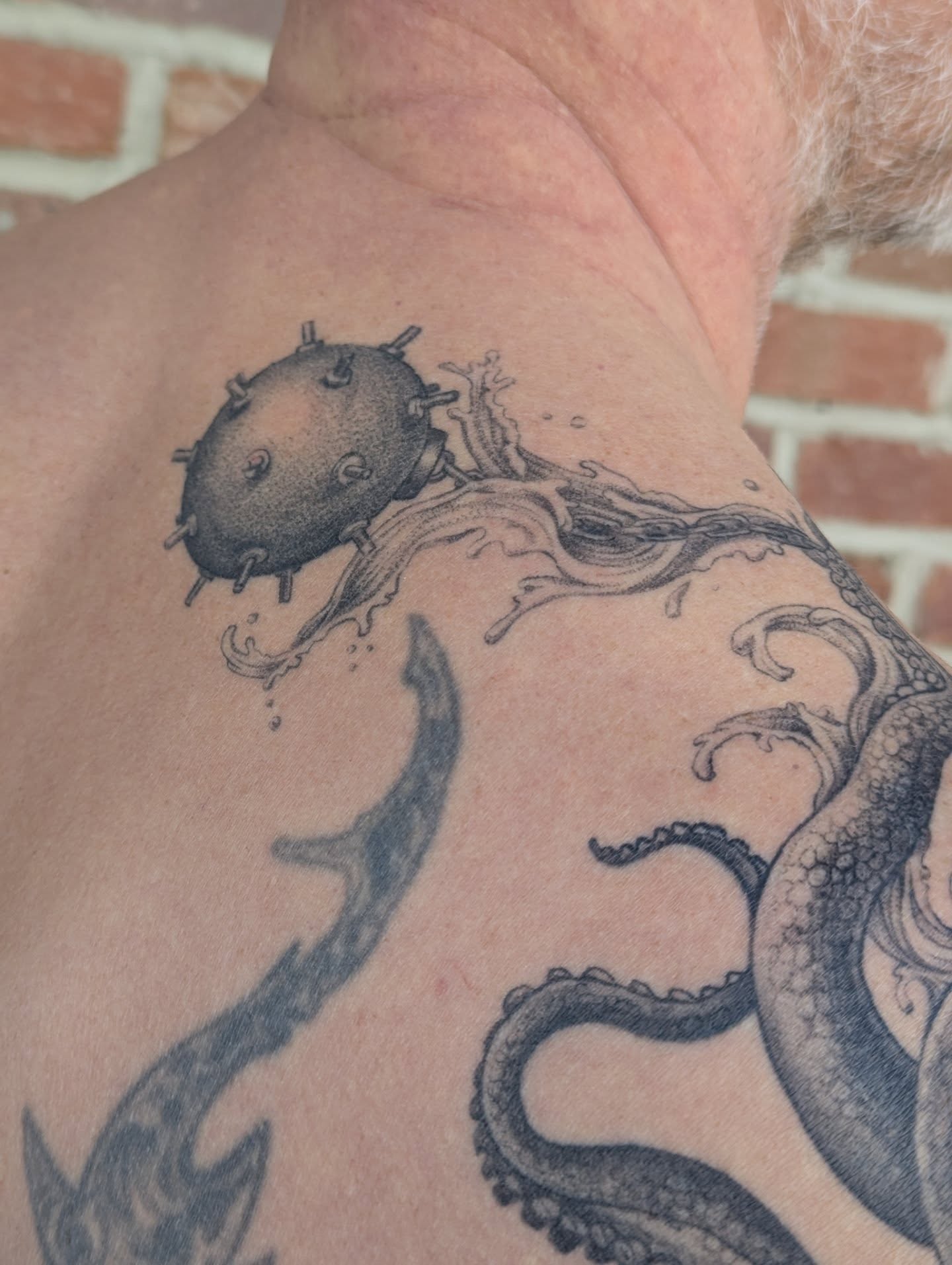 Tattoo by @colormemegantattoos โ black_and_grey