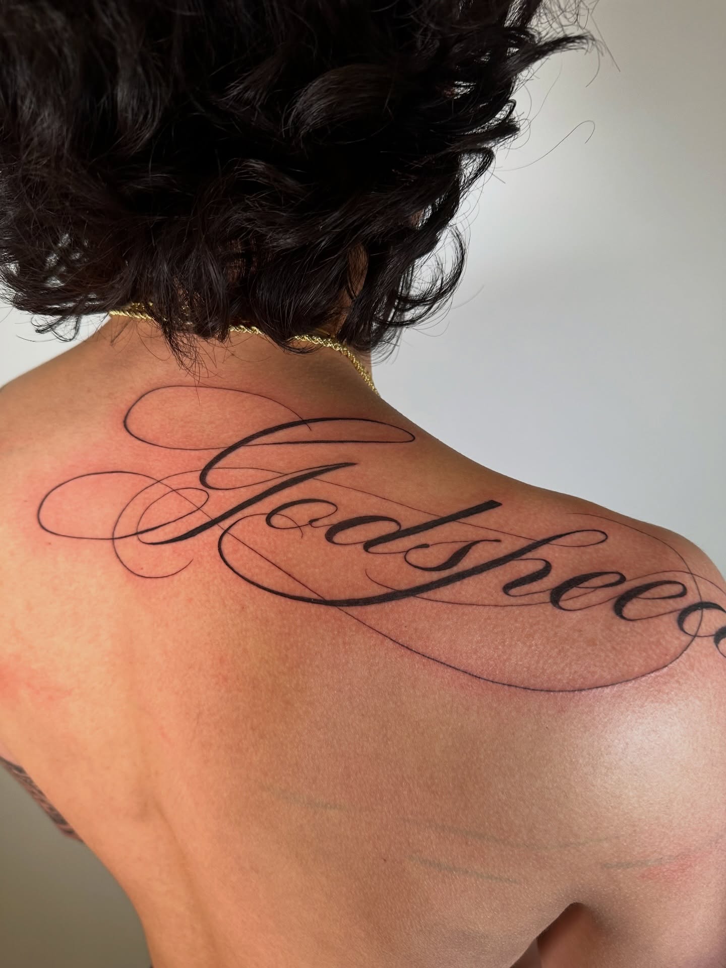 Tattoo by @sobi.tattoos — lettering_script