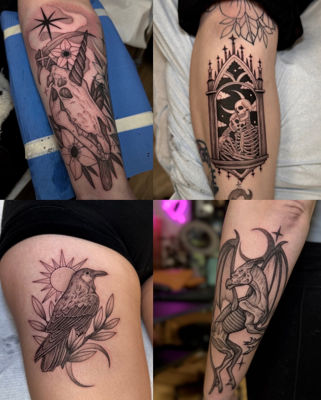 Tattoo by @copaceticink — black_and_grey