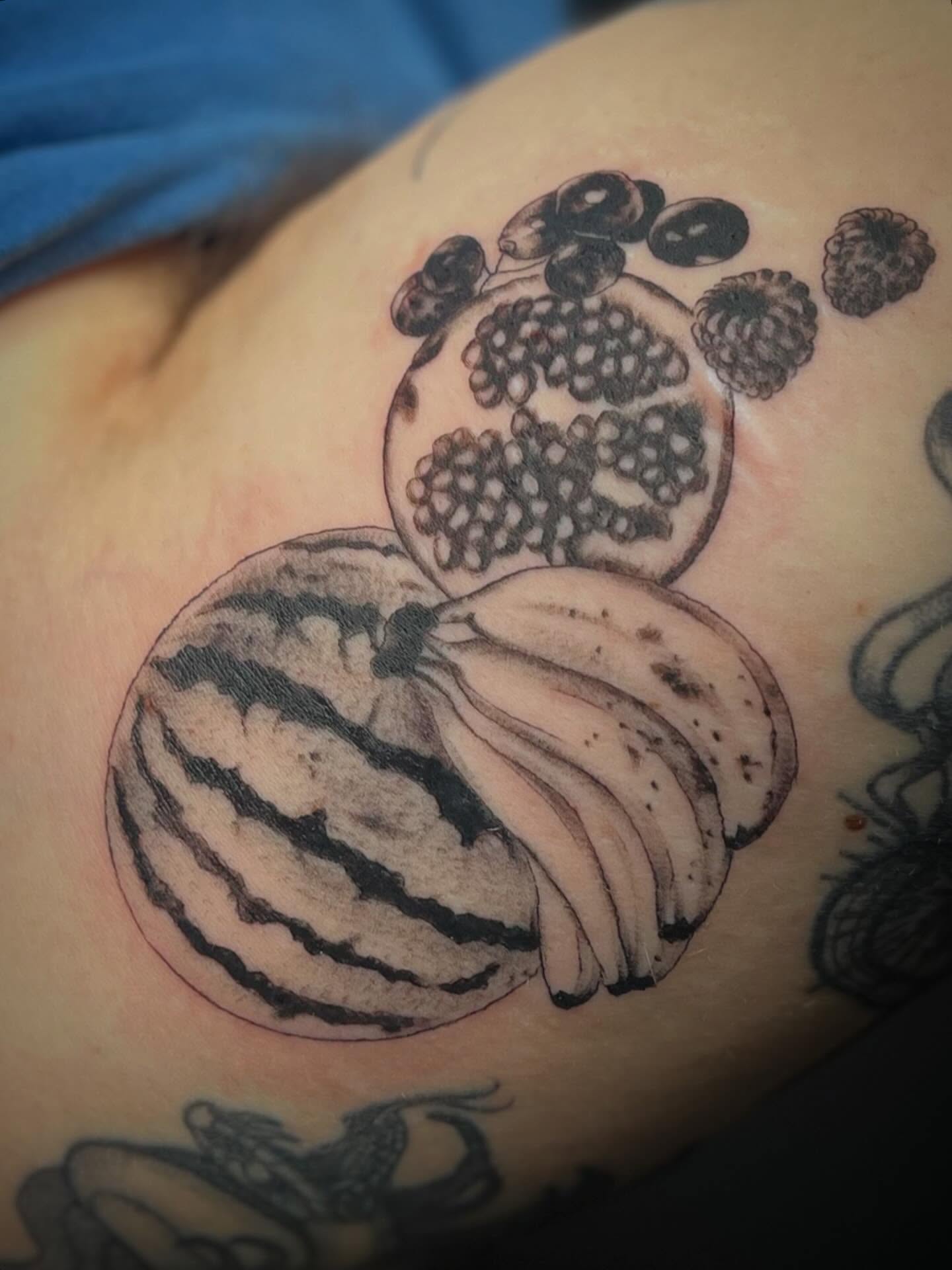 Tattoo by @imaginary_rubbish — black_and_grey