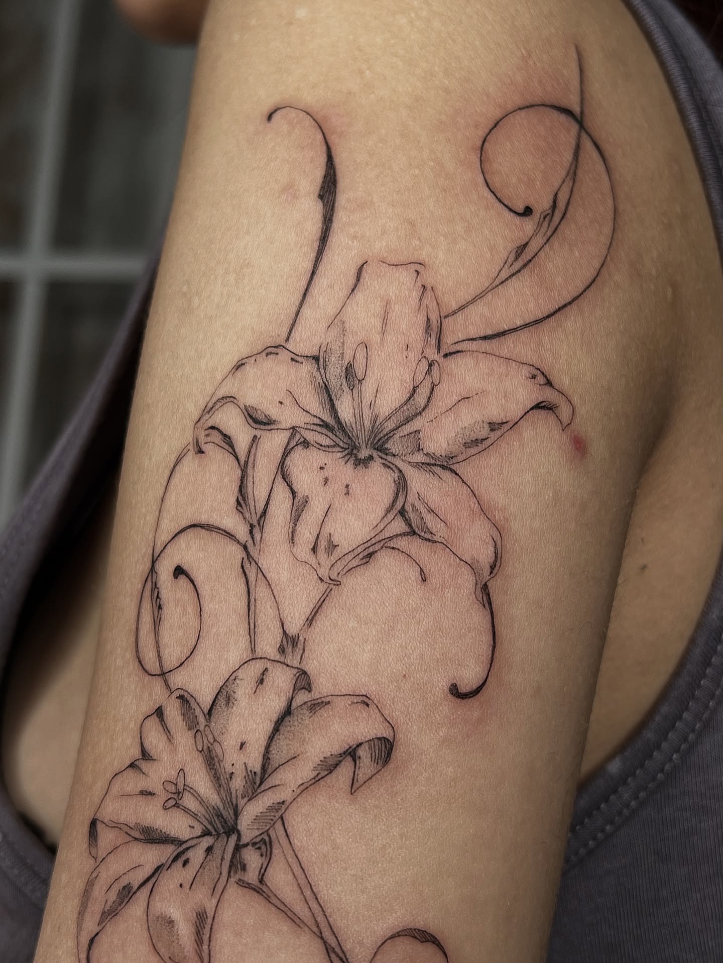 Tattoo by @druzyjewel — black_and_grey