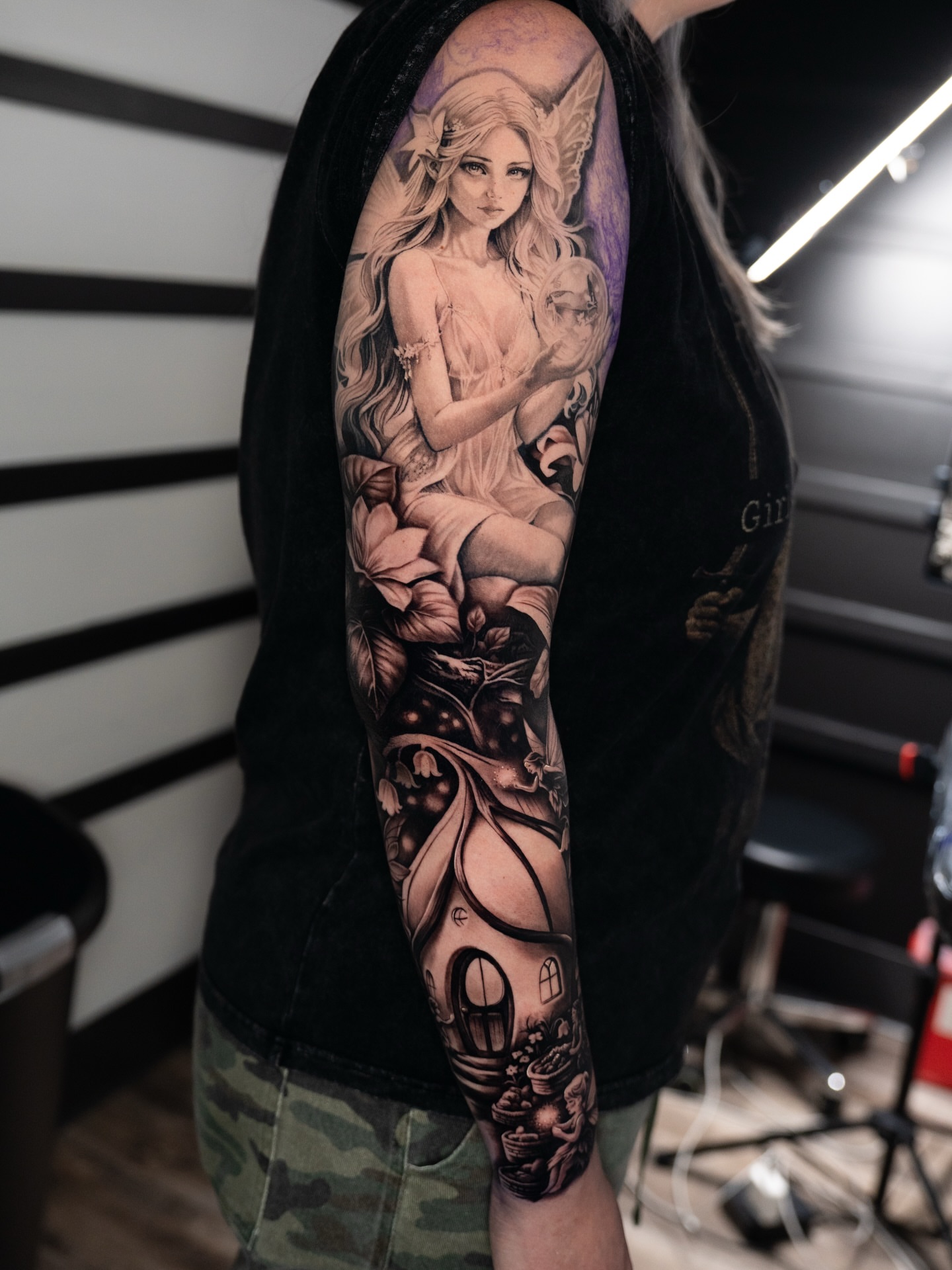 Tattoo by @mckenna_tattoo — realism, black_and_grey