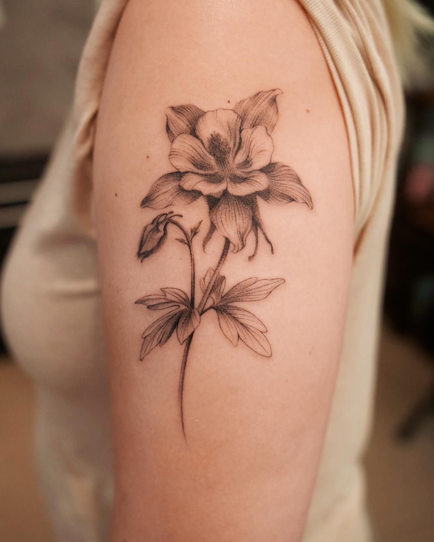 Tattoo by @tattooist_lionel β black_and_grey