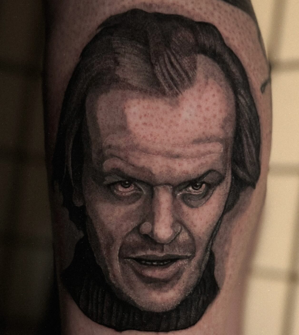Portrait realism tattoo on the forearm by Mandi Marie, Charlotte, North Carolina