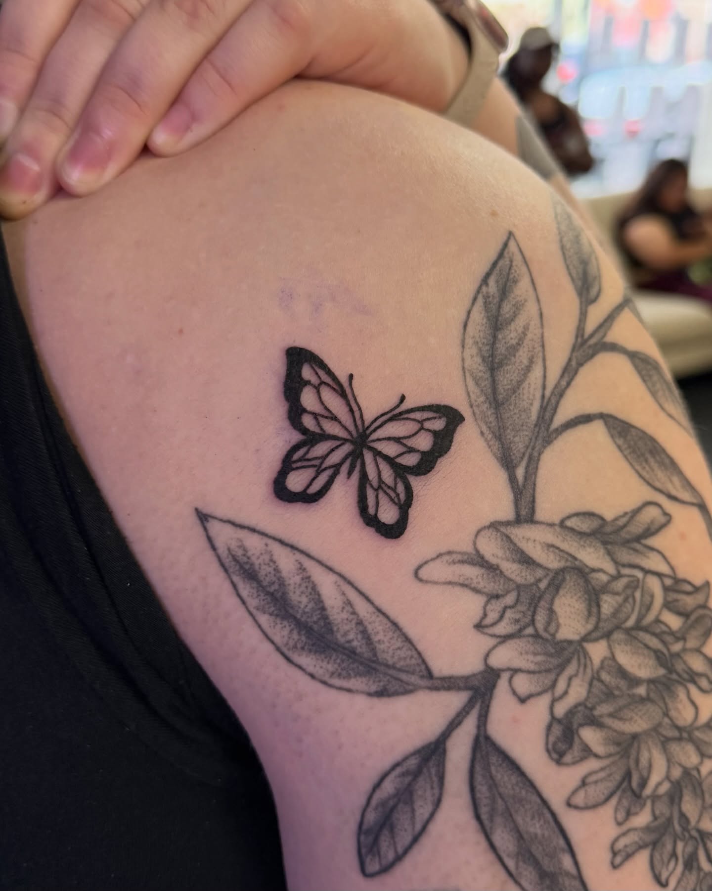 Tattoo by @create.inks — black_and_grey