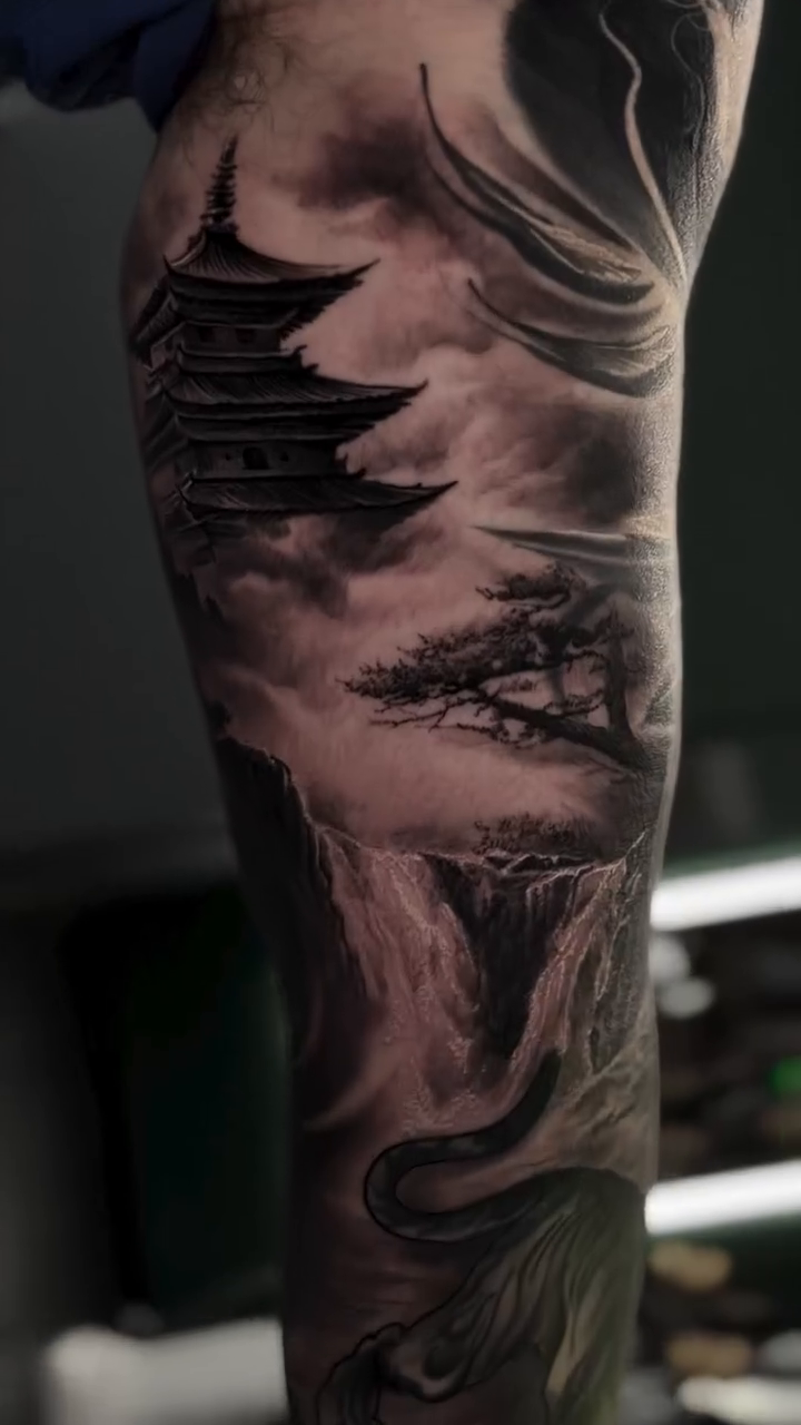 Tattoo by @tattoo_ravay — realism, black_and_grey