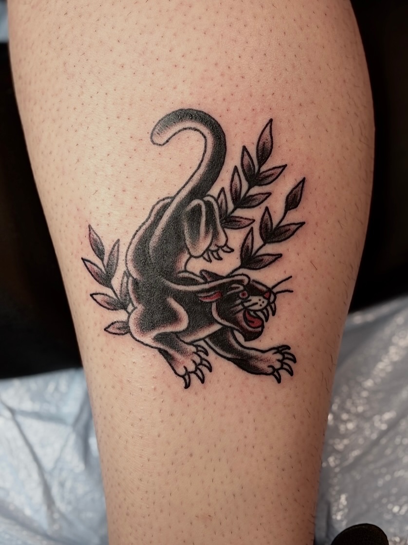 Tattoo by @cammerondamnit — black_and_grey