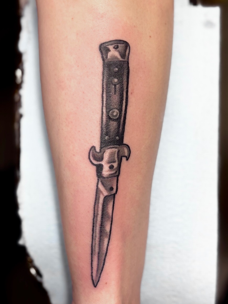 Tattoo by @cammerondamnit — black_and_grey