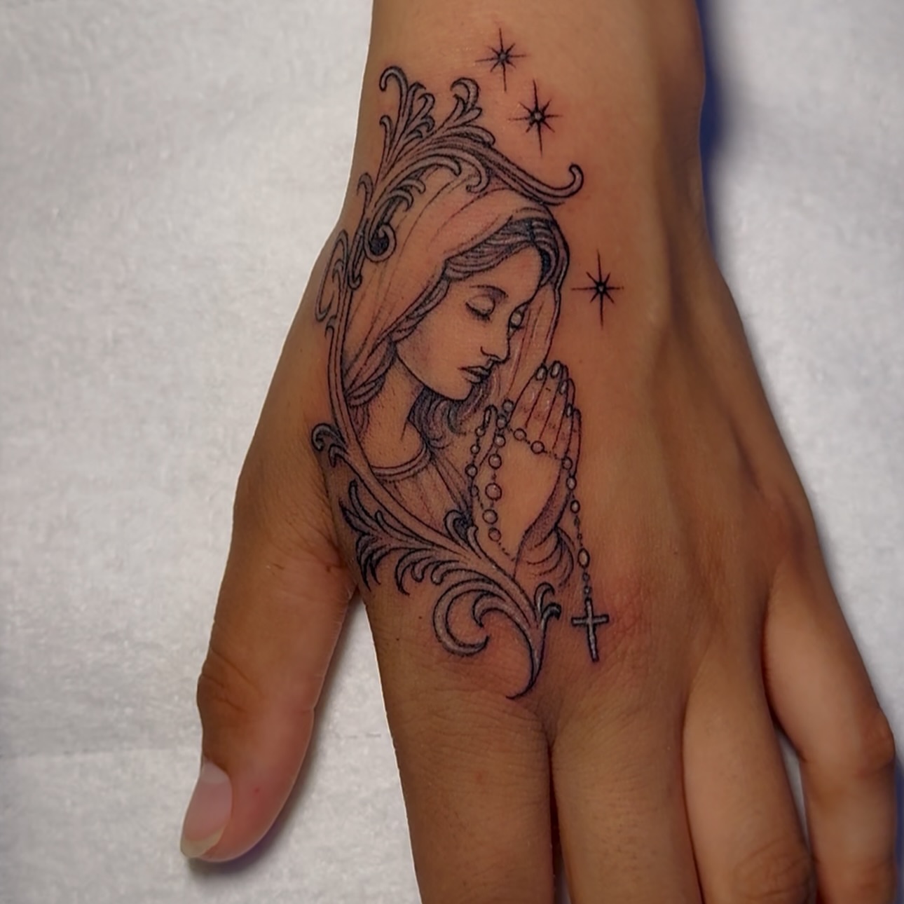 Tattoo by @eyekonic_ink — black_and_grey, realism