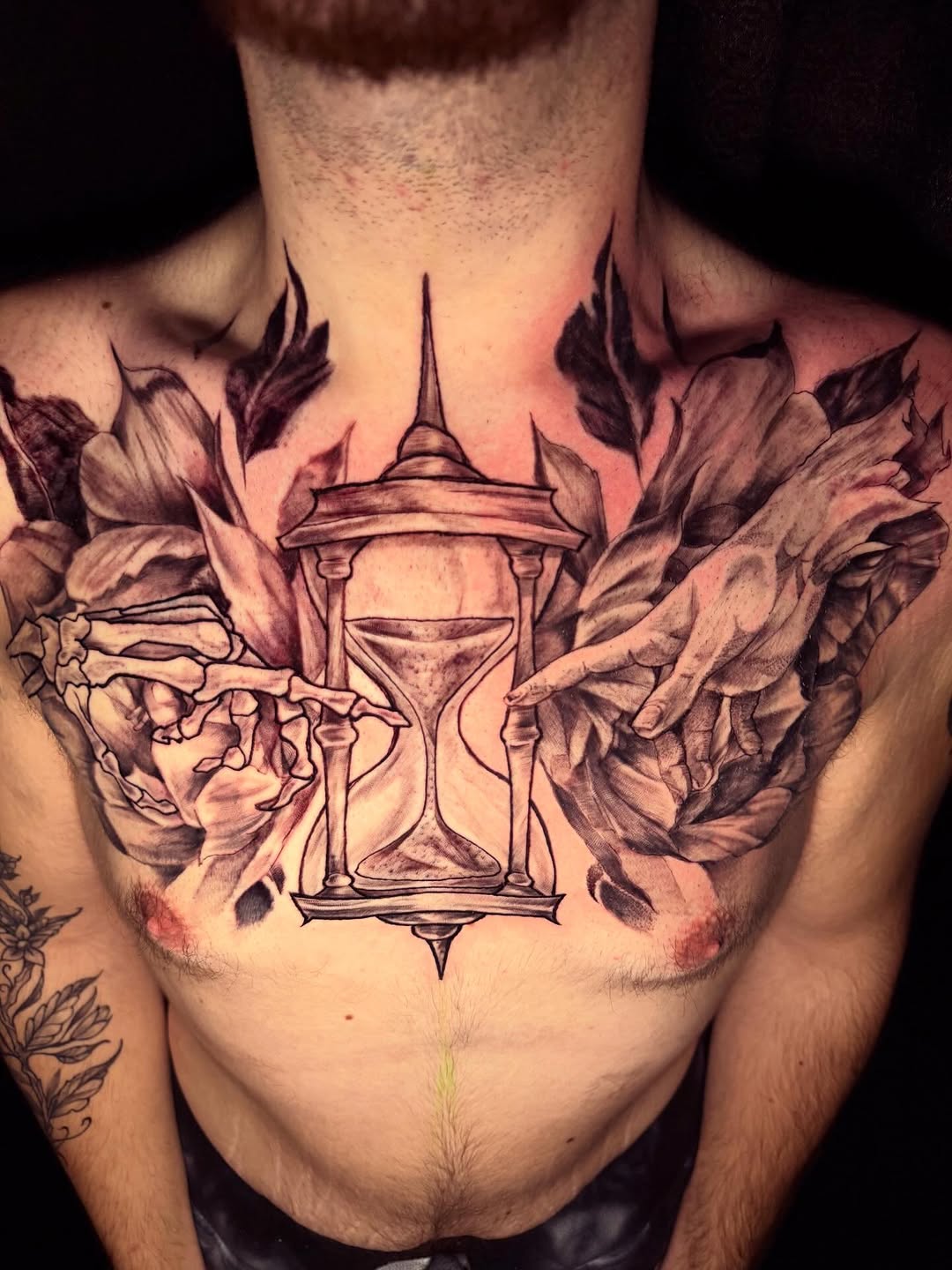 Tattoo by @skunk_punk_ink — realism, black_and_grey