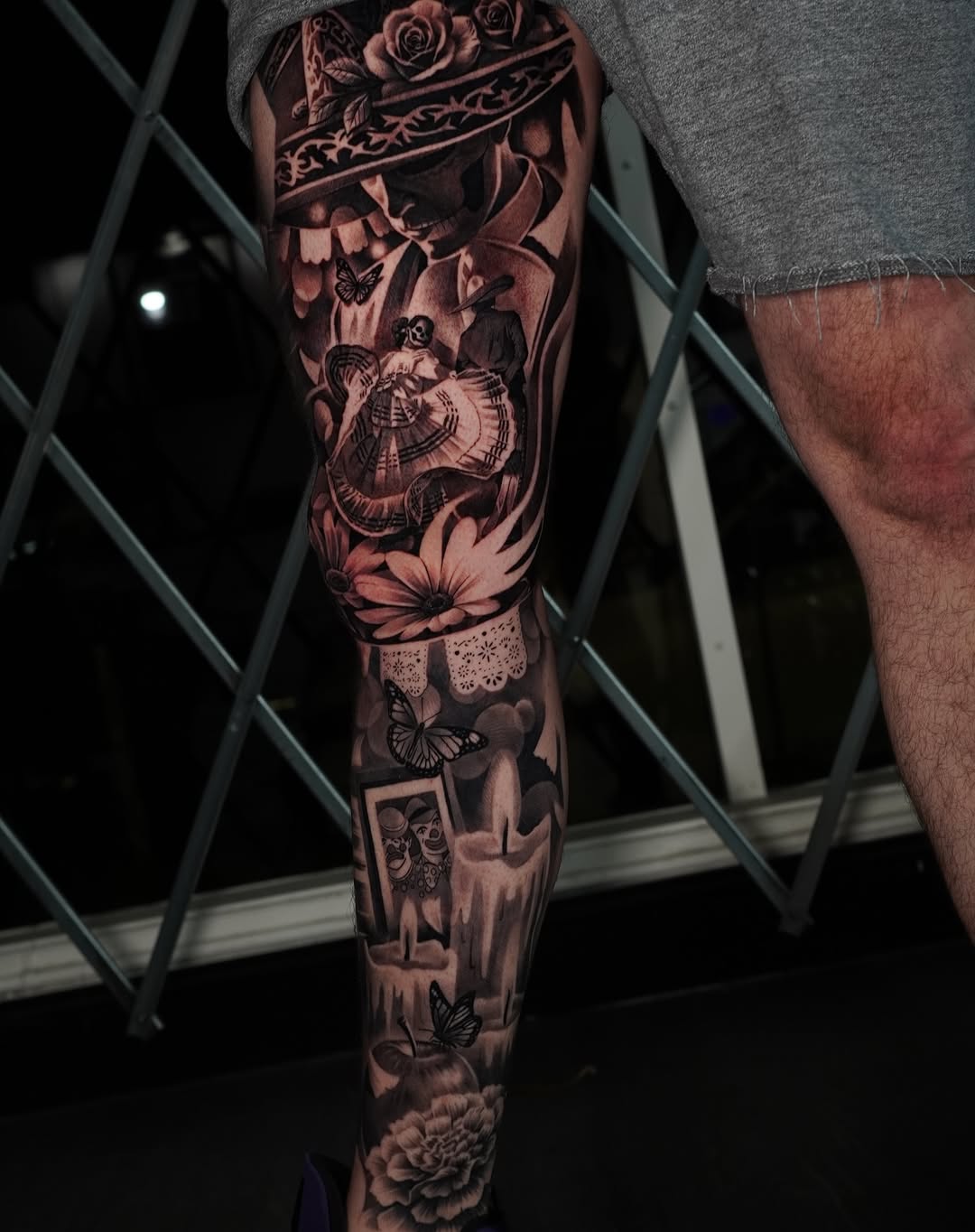Tattoo by @jessem_tattoos — realism, black_and_grey