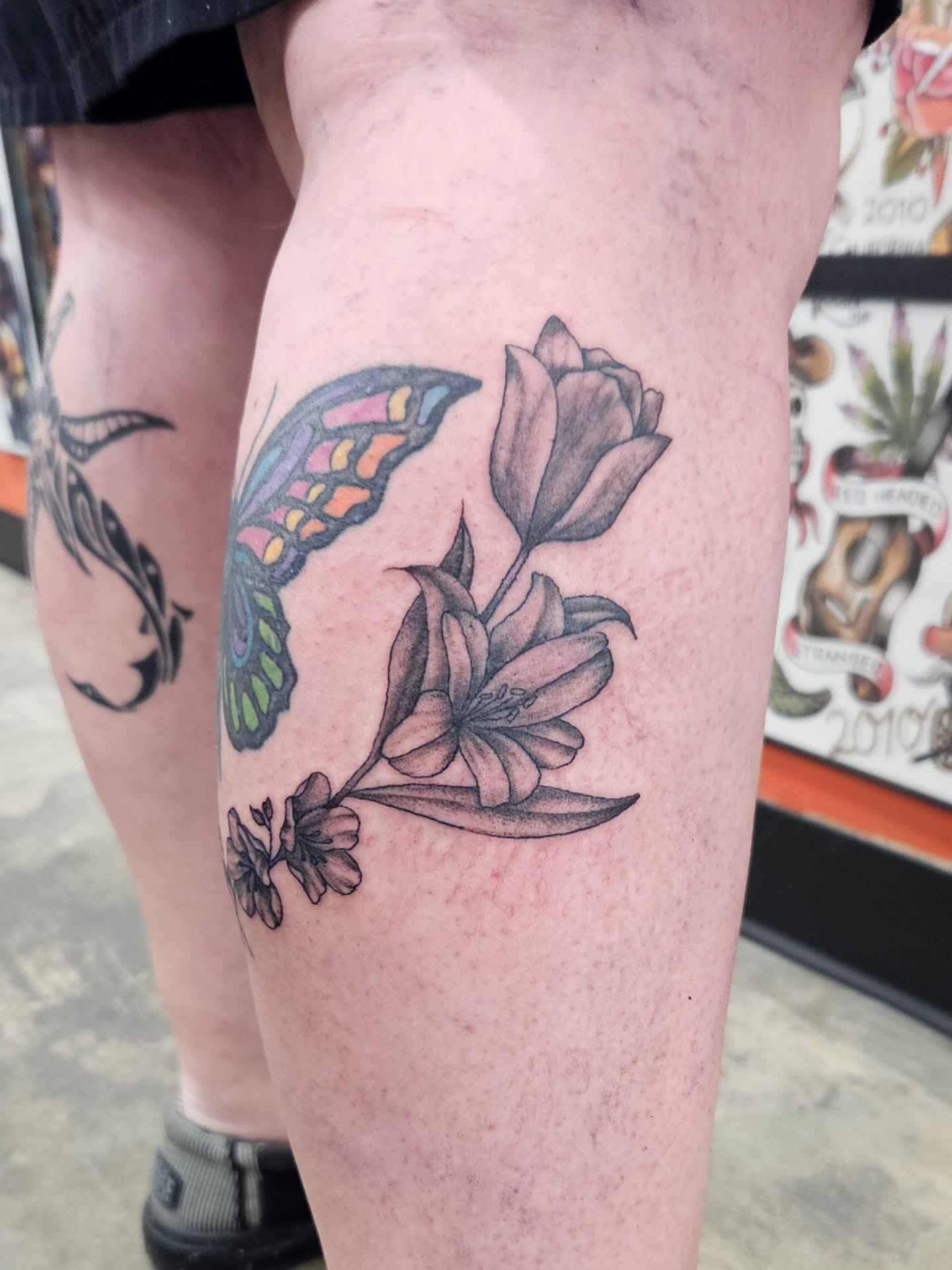 Tattoo by @therestlessdrifter — black_and_grey