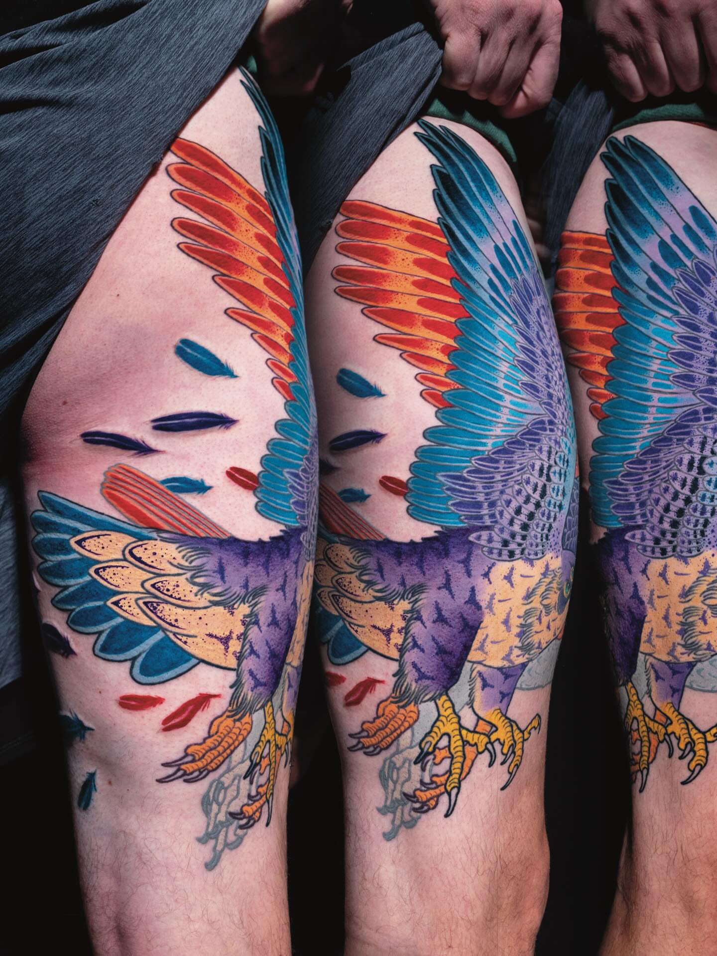 Tattoo by @theredcrownmagic — american_traditional, dotwork