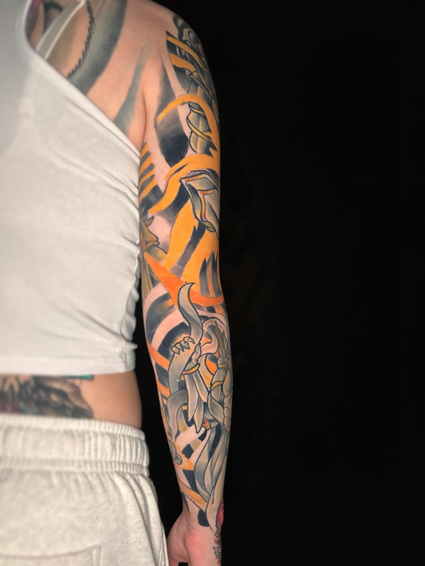 Tattoo by @bigbonedgnome — geometric