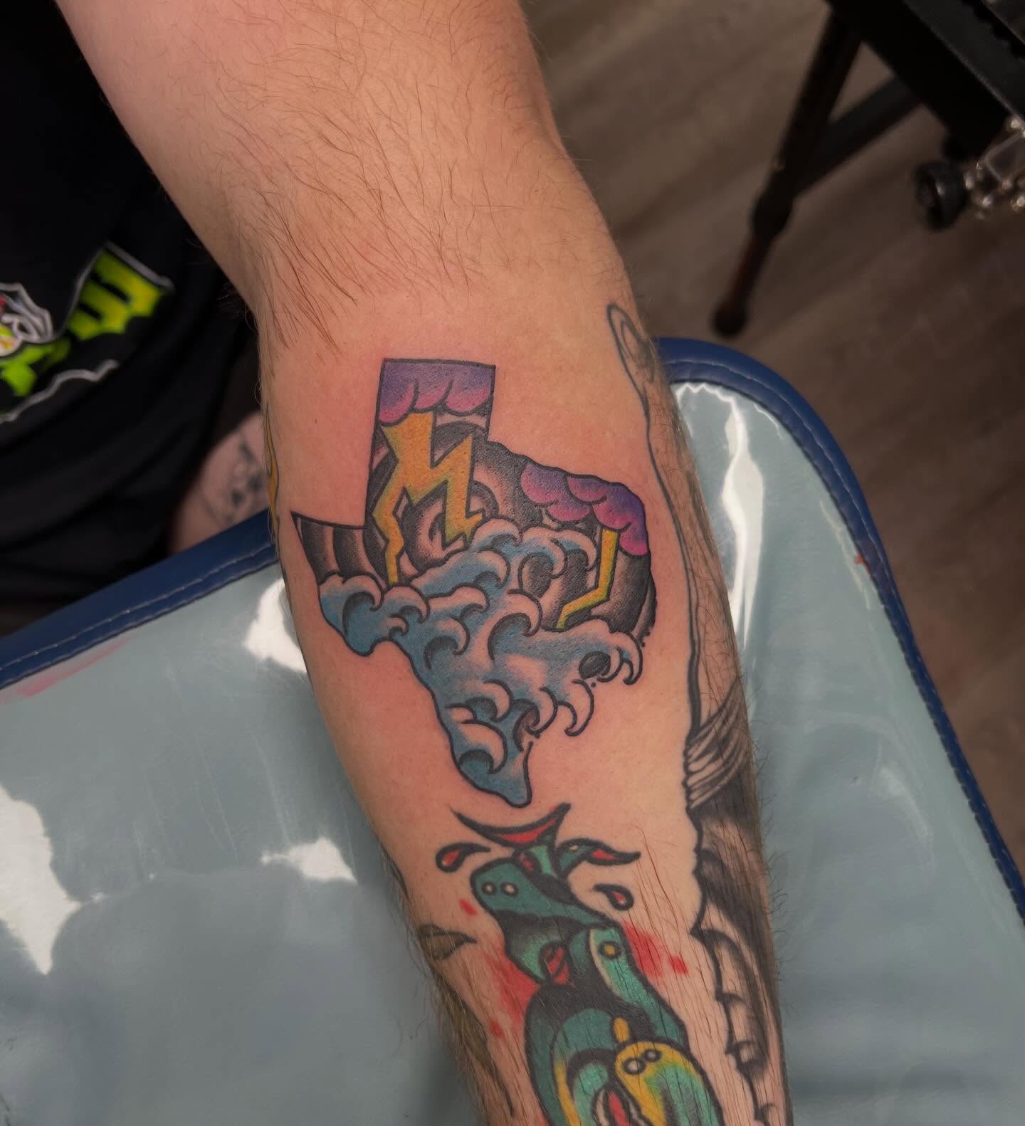 Tattoo by @geaux_catfish — american_traditional