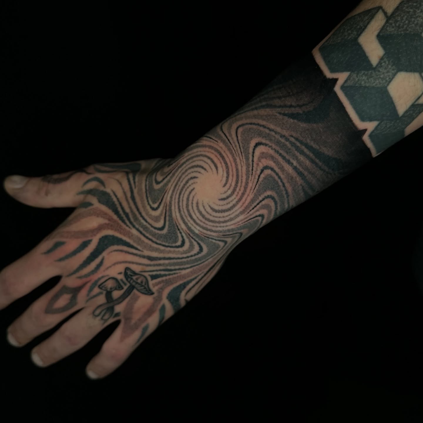 Tattoo by @wes_does_stuff — geometric
