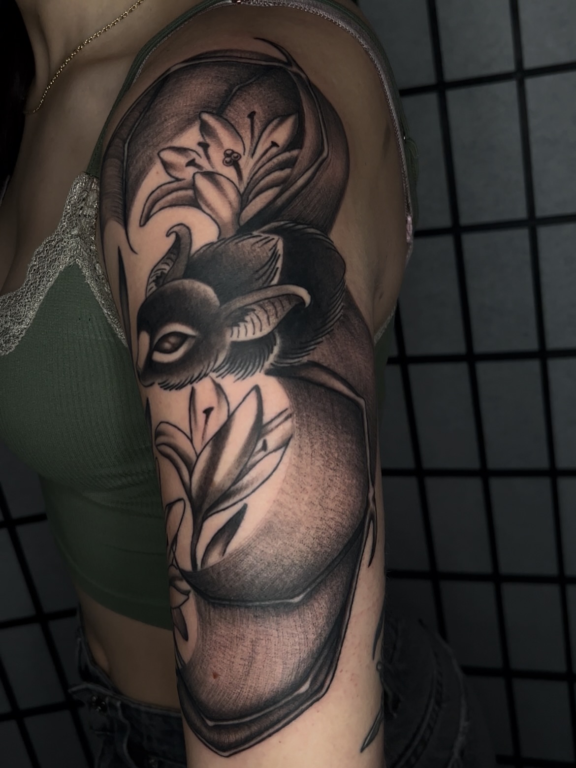 Tattoo by @vic_the_vicious — black_and_grey, realism