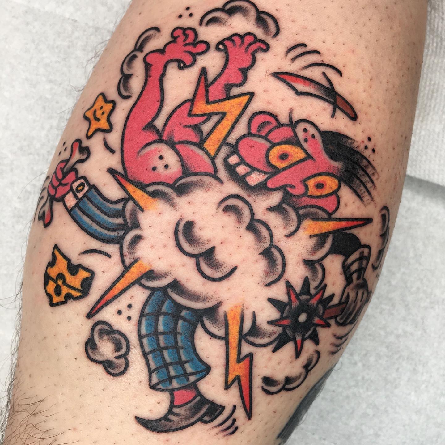 Tattoo by @marcpellantattoo — american_traditional