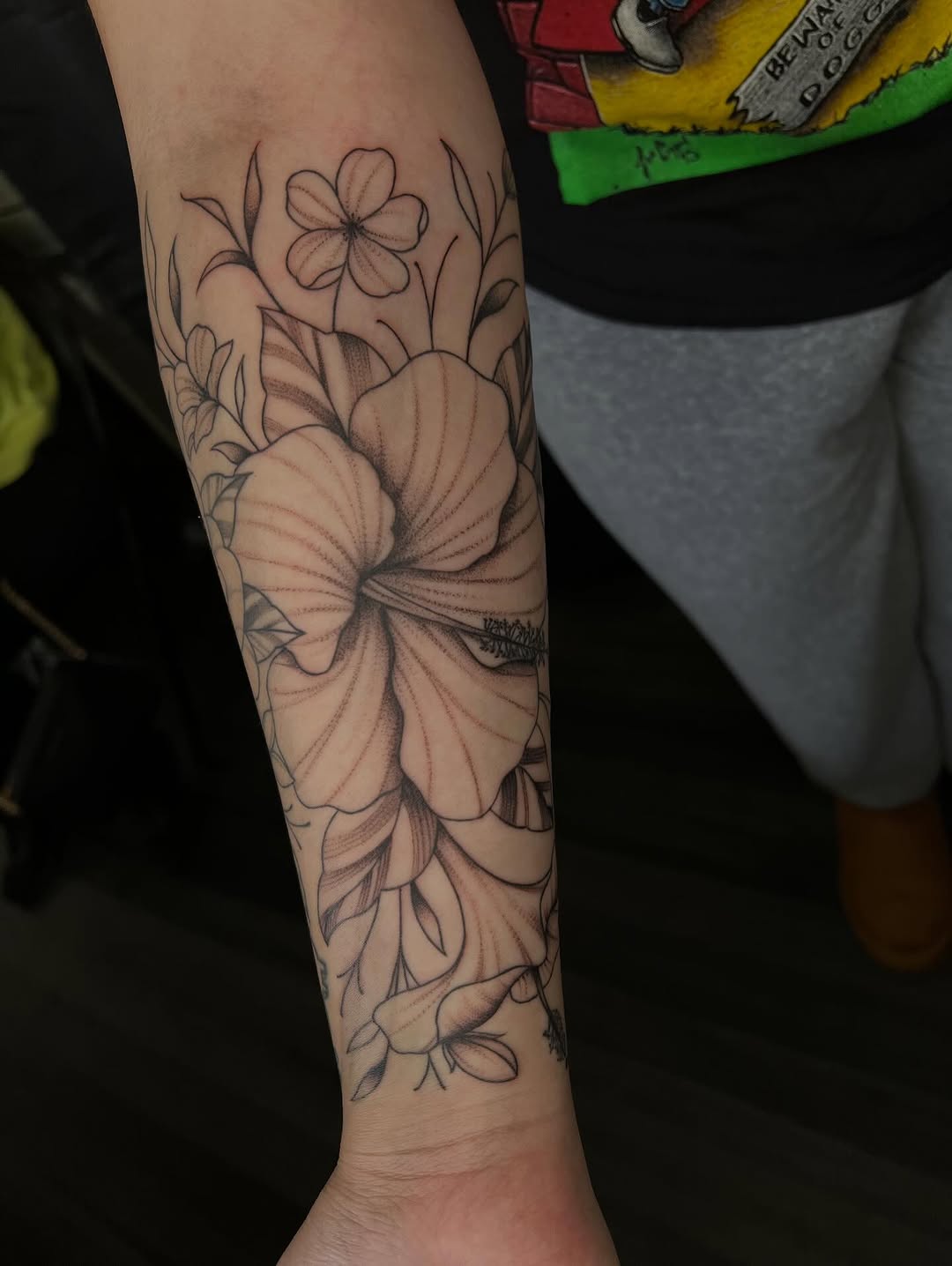 Tattoo by @elizagreed — fine_line, black_and_grey