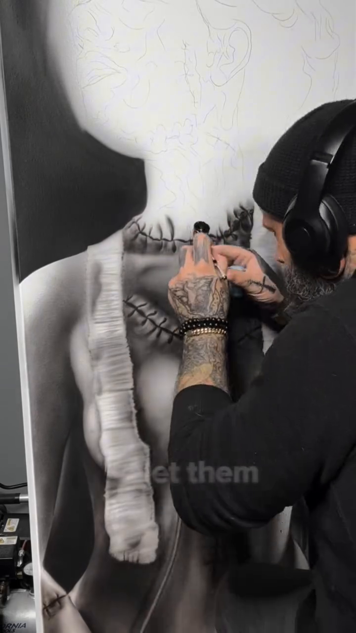 Tattoo by @michaelgetzcreations — realism, black_and_grey