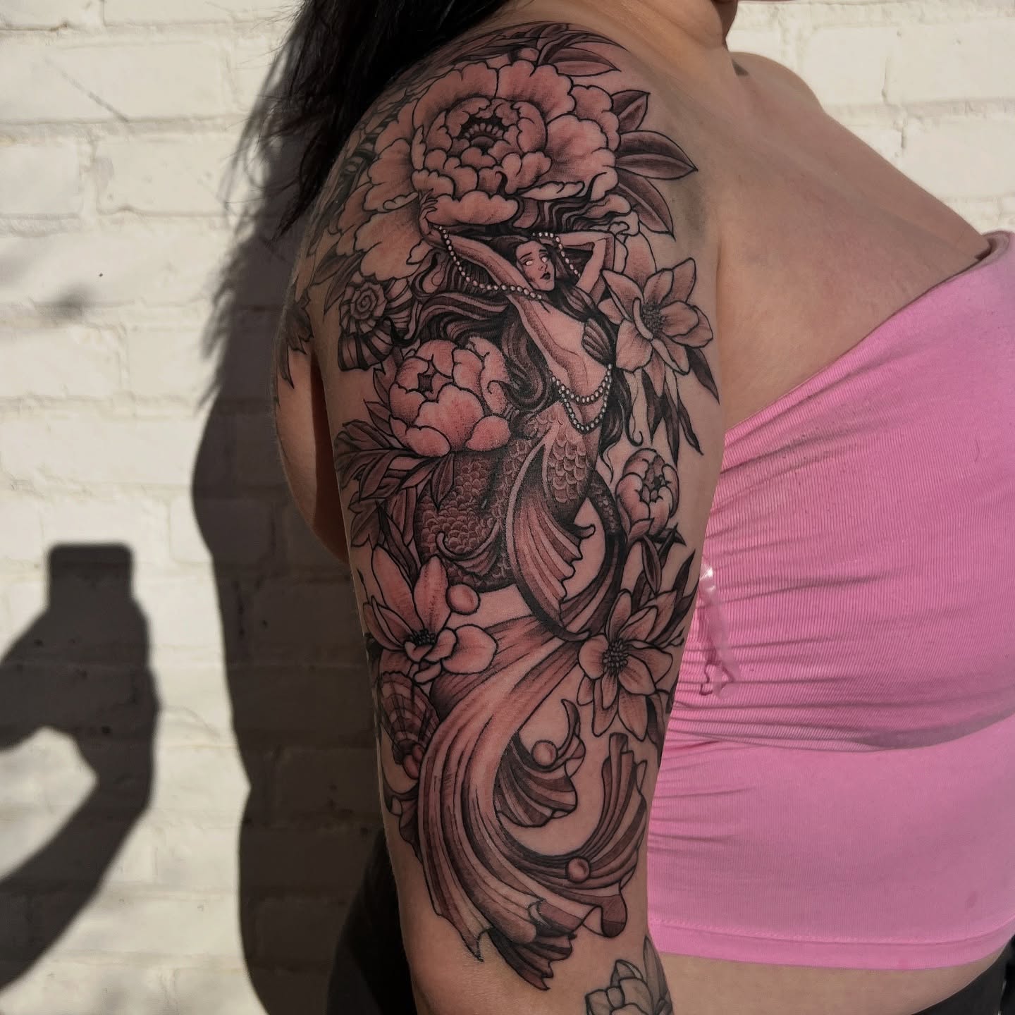 Tattoo by @latebloomertattoosmn — american_traditional, black_and_grey
