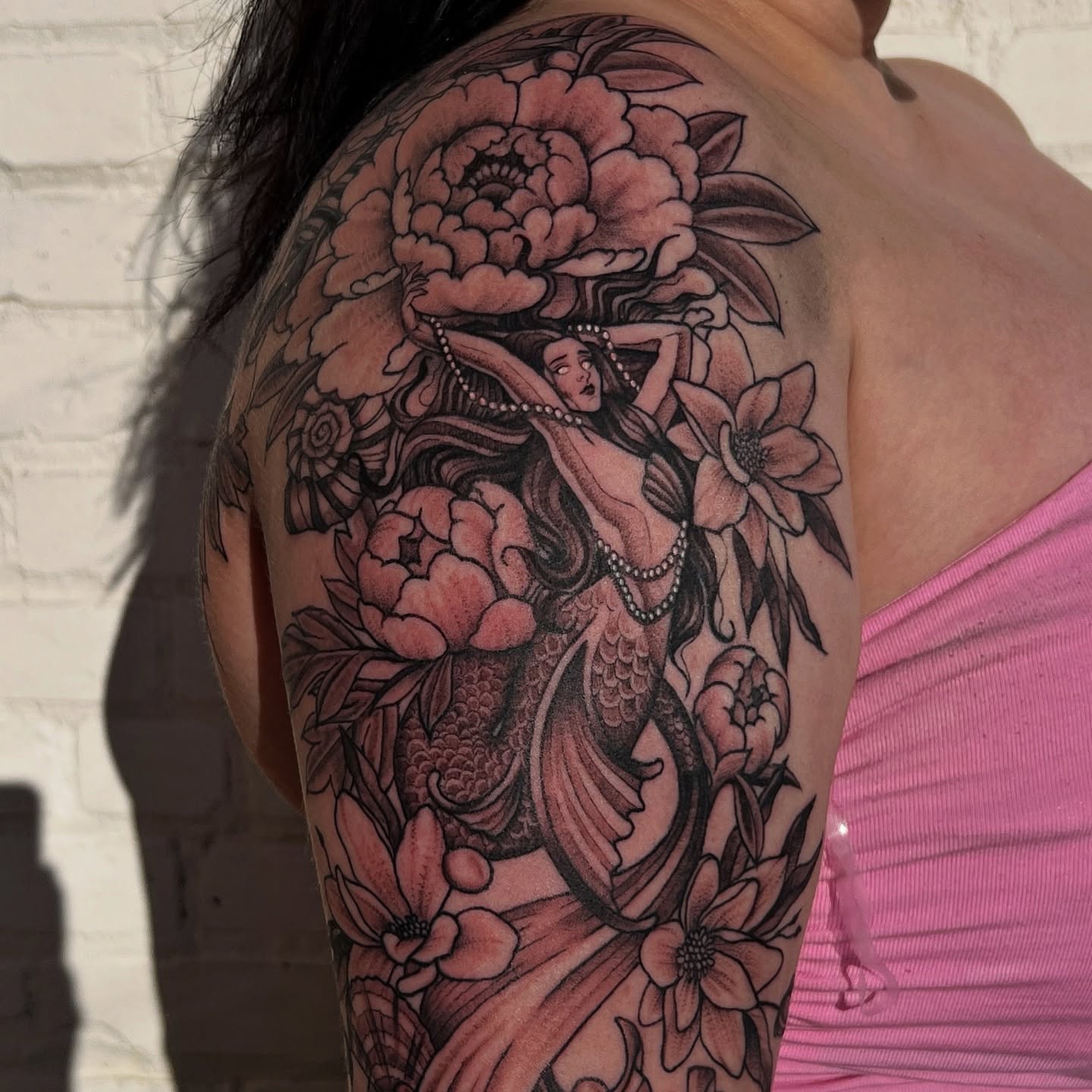 Tattoo by @latebloomertattoosmn — black_and_grey, realism