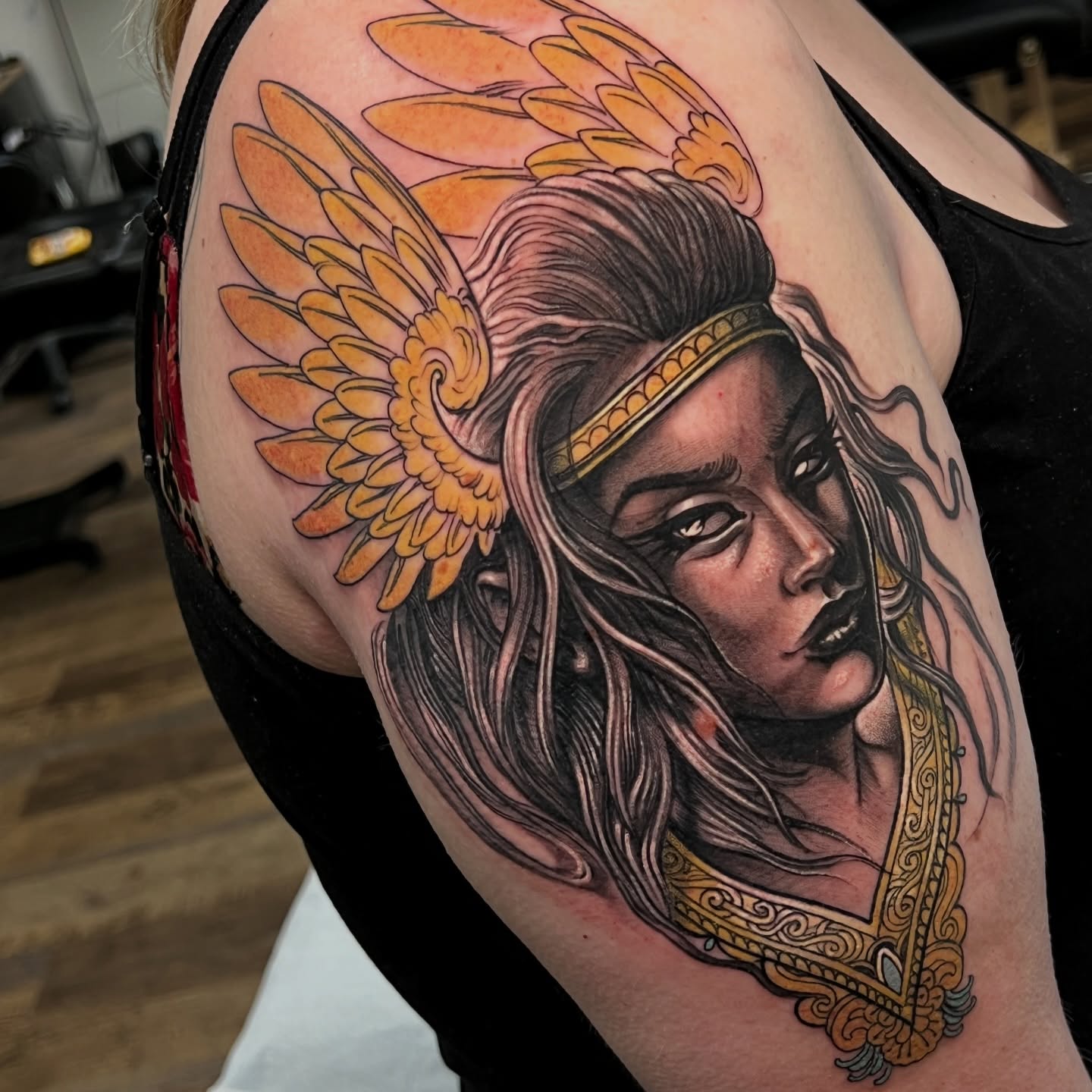 Tattoo by @fredd.chino.tattoos — realism, ornamental
