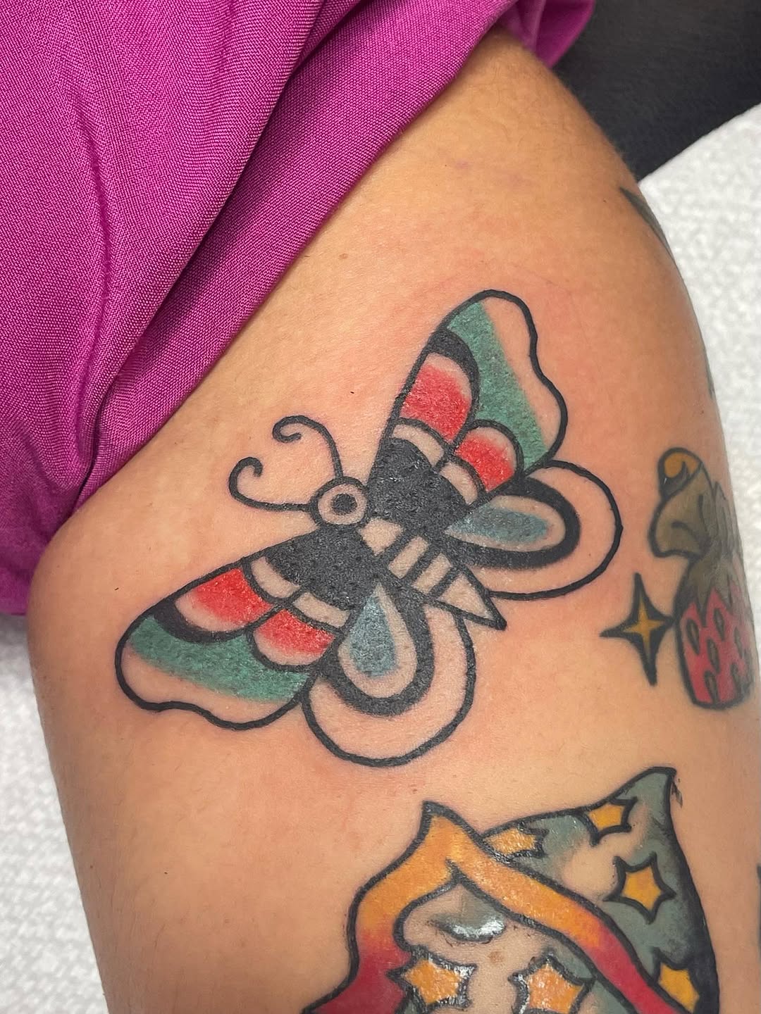 Tattoo by @lovelettersnancy — american_traditional