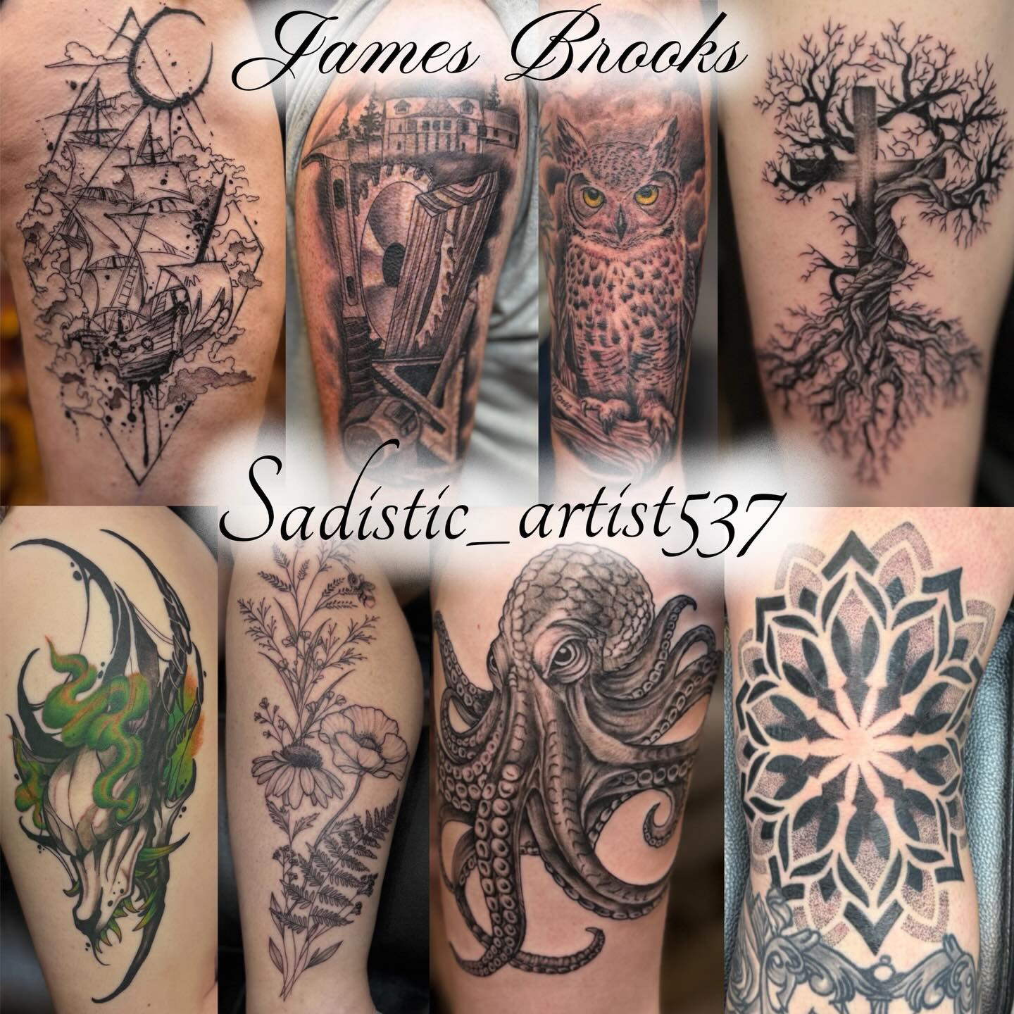 Tattoo by @sparkles_tattoos — black_and_grey, realism