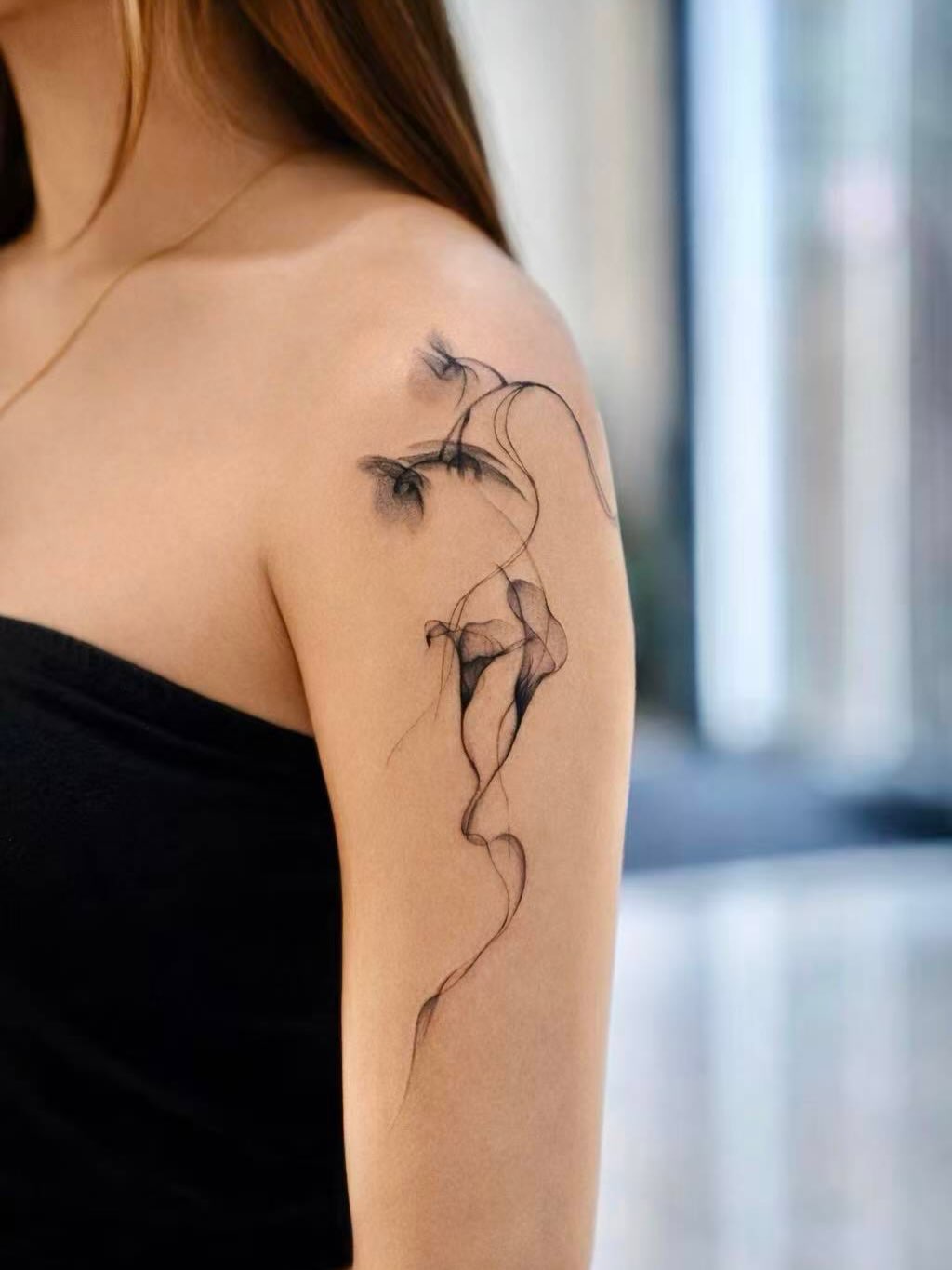 Tattoo by @baronart_david — fine_line, black_and_grey