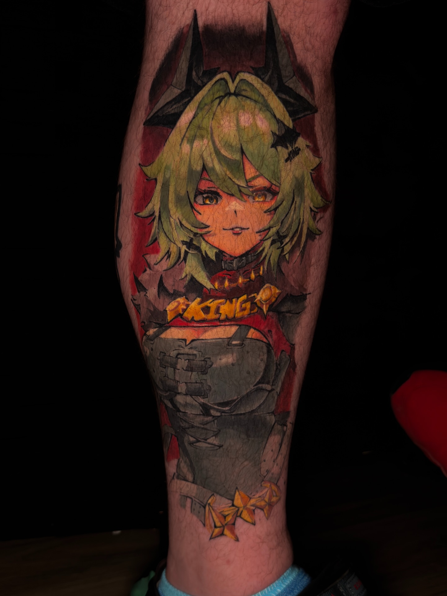 Tattoo by @mugen.xiii — anime