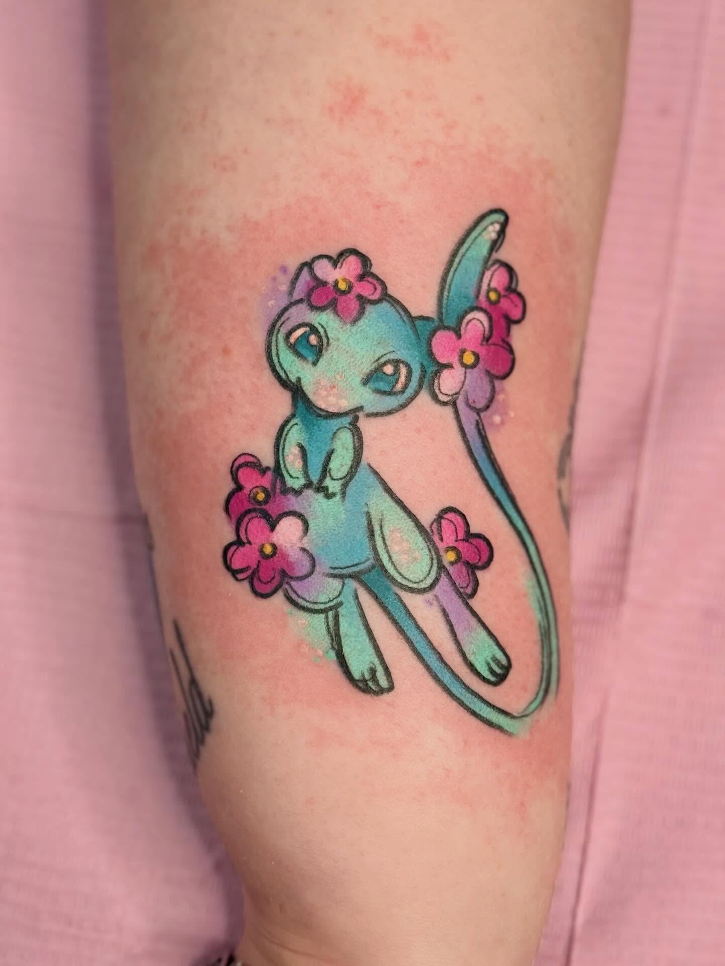 Tattoo by @glitterally.sarah — watercolor