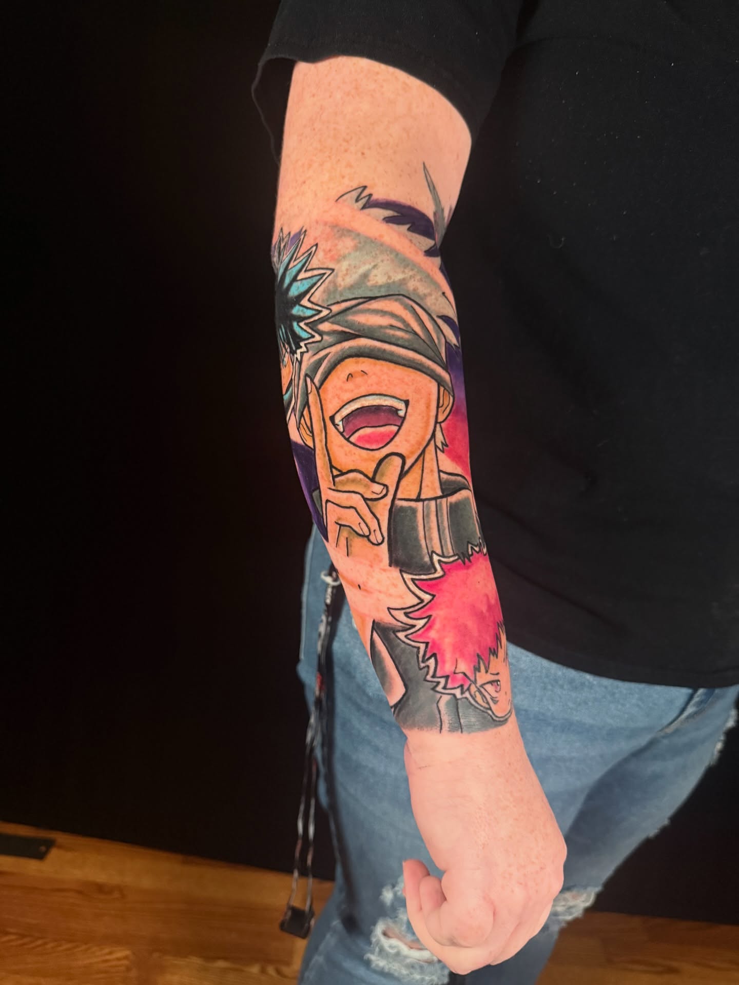 Tattoo by @sideshow_artist — anime