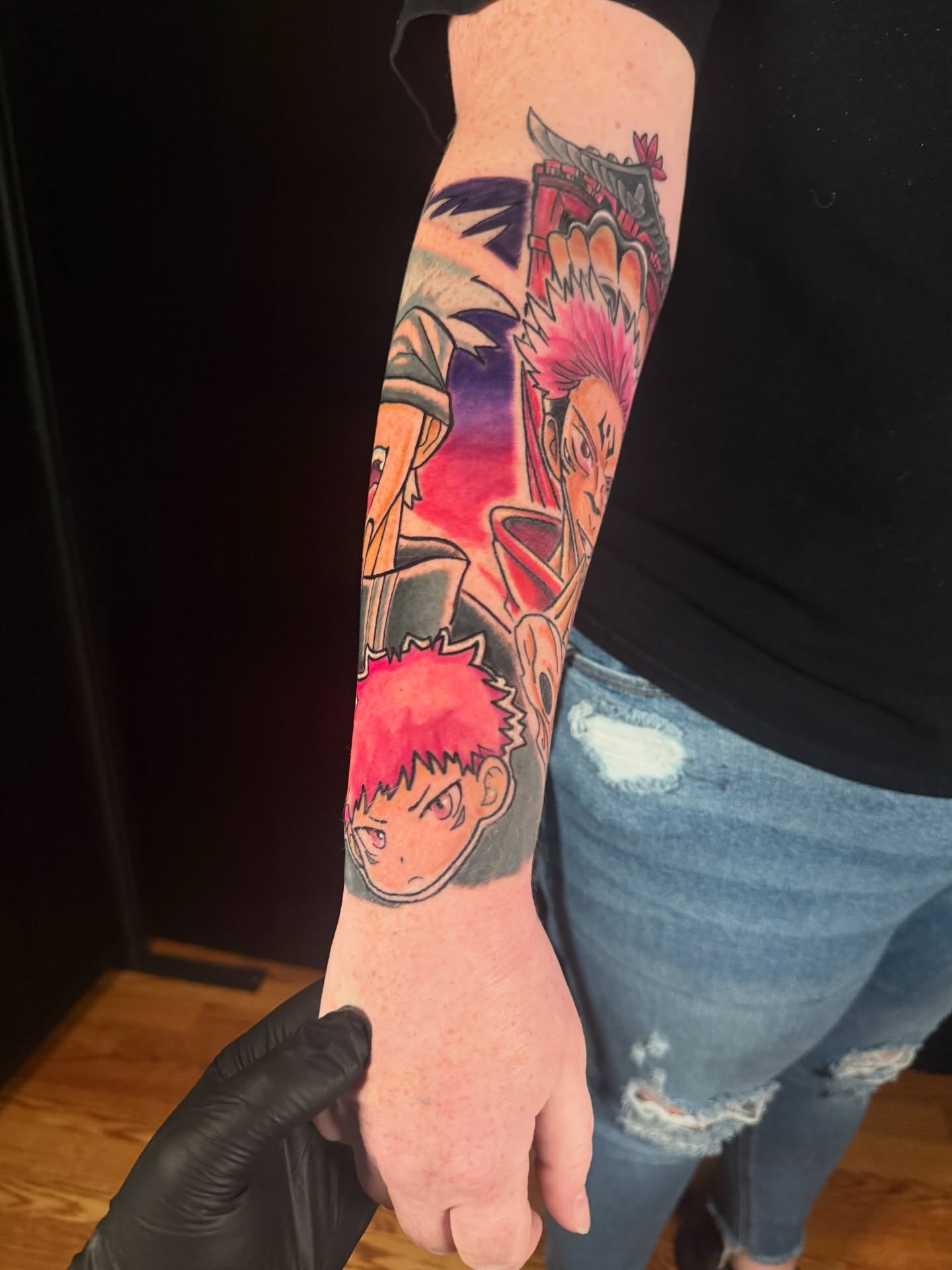 Tattoo by @sideshow_artist — anime
