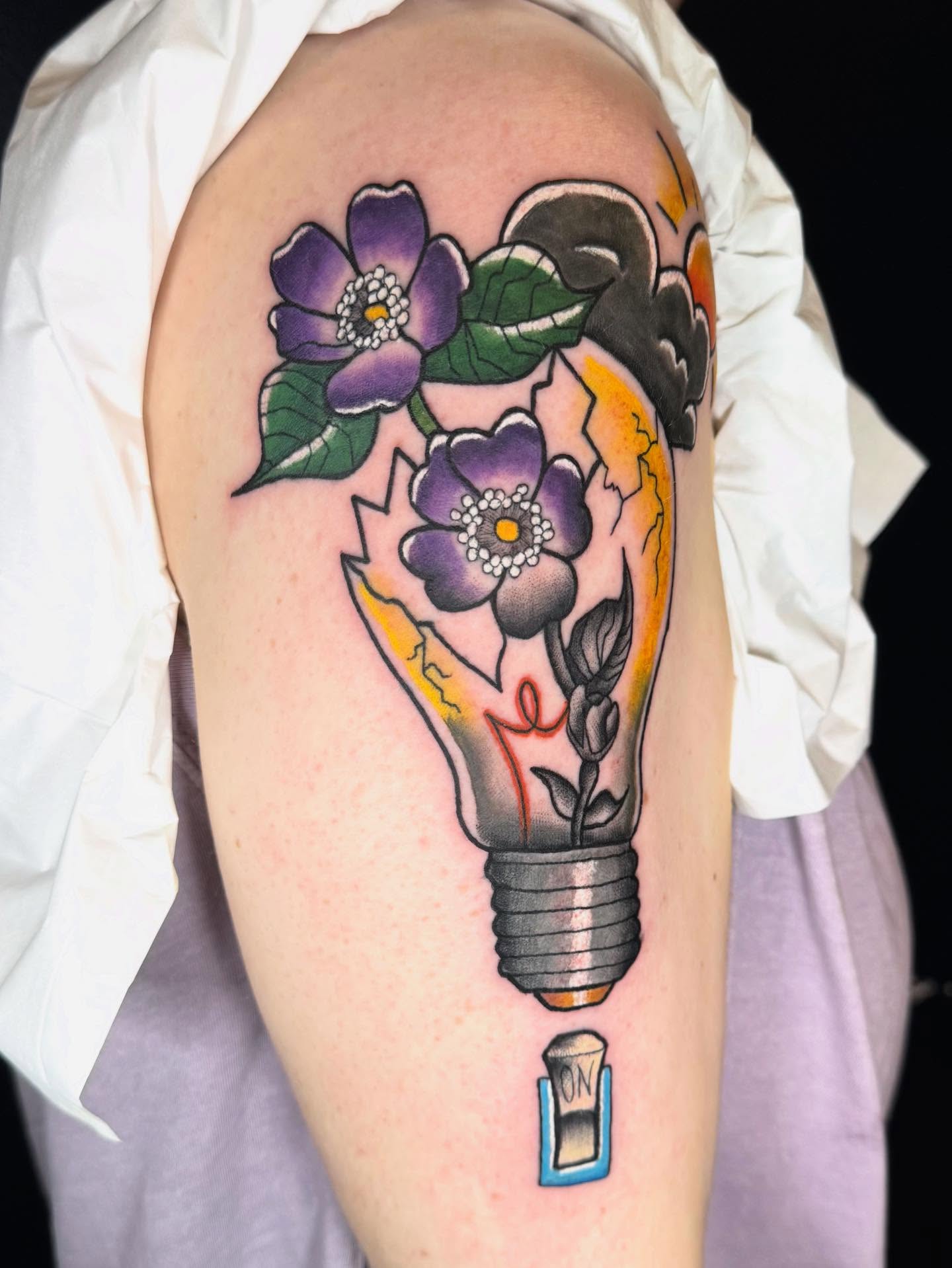 Tattoo by @tattoosbyzakariah — american_traditional, dotwork
