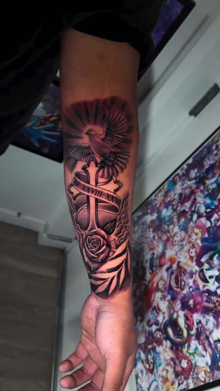 Tattoo by @dannys_tattoo_official — black_and_grey, realism