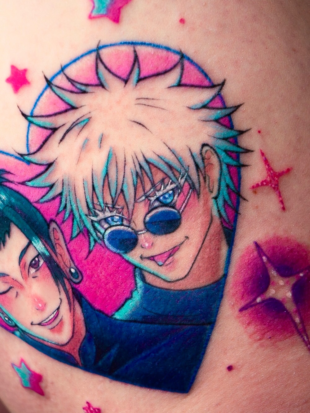 Tattoo by @xamyart — anime