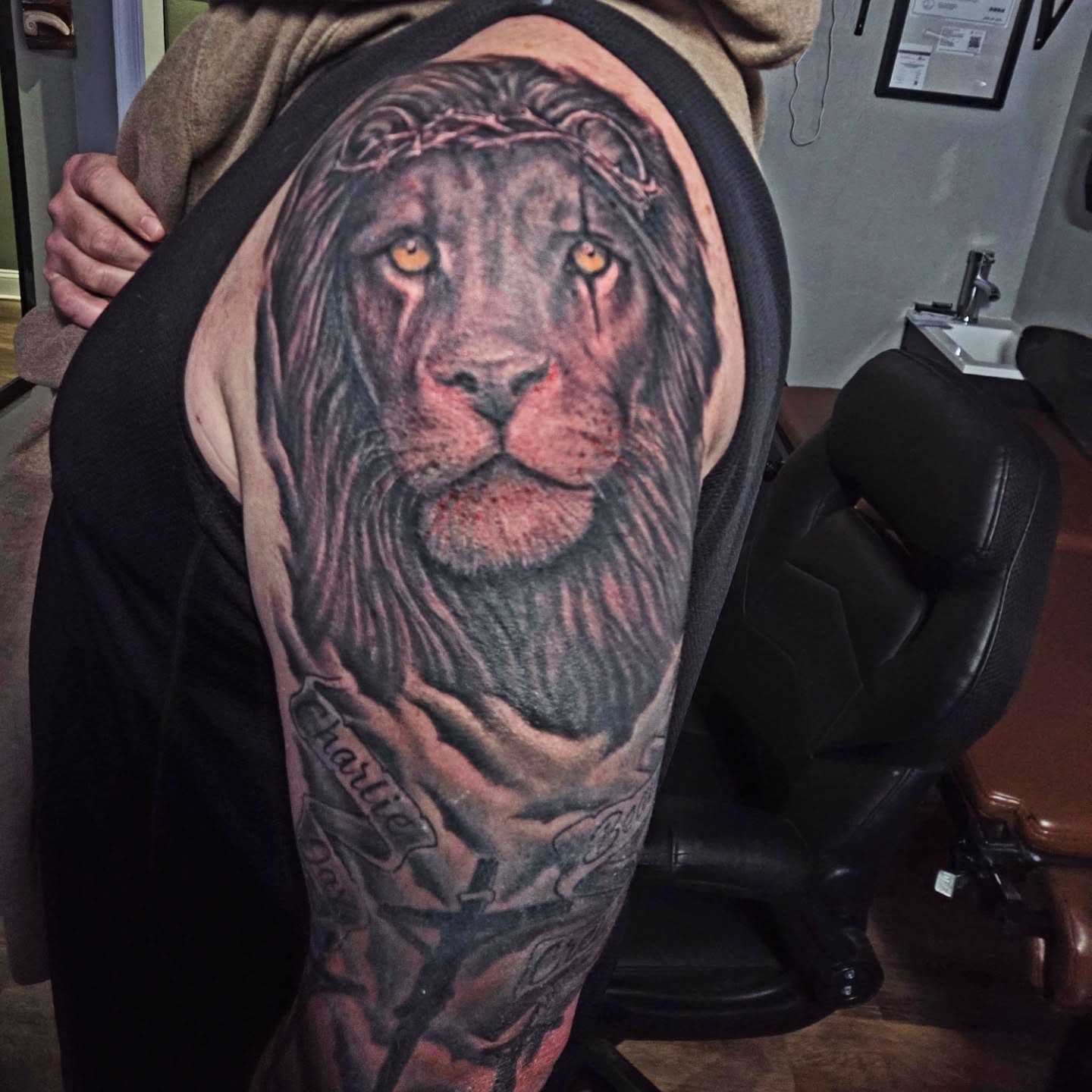 Tattoo by @barryhuffman77 β realism, dark_realism
