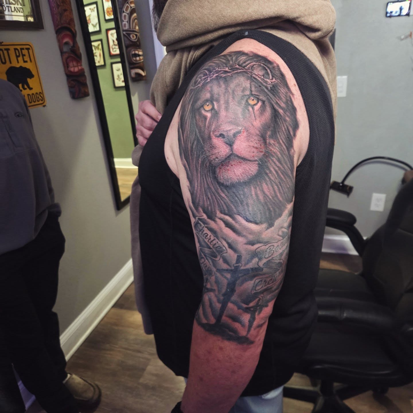 Tattoo by @barryhuffman77 β realism, dark_realism