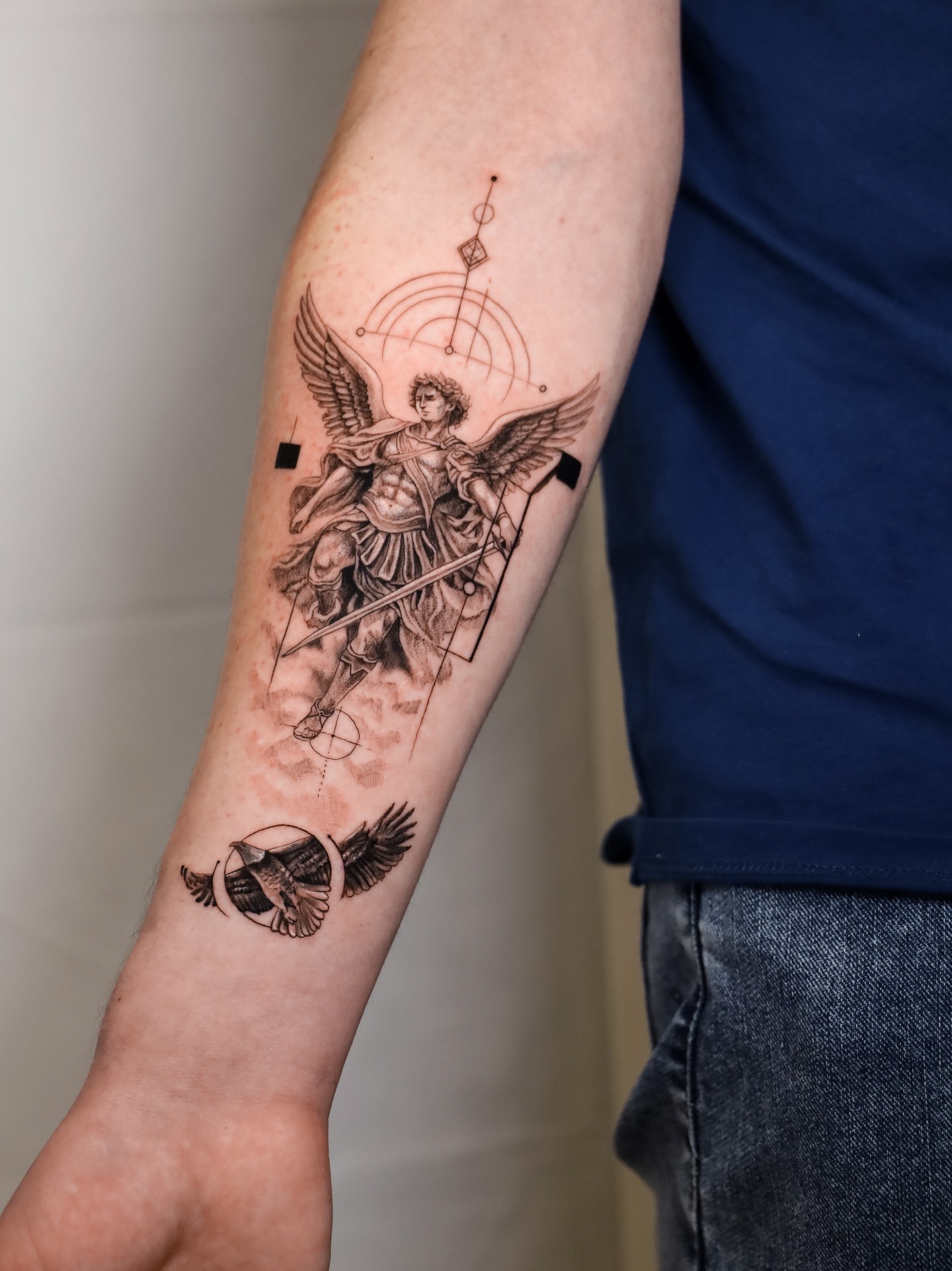 Tattoo by @viento_tattoos โ black_and_grey, realism